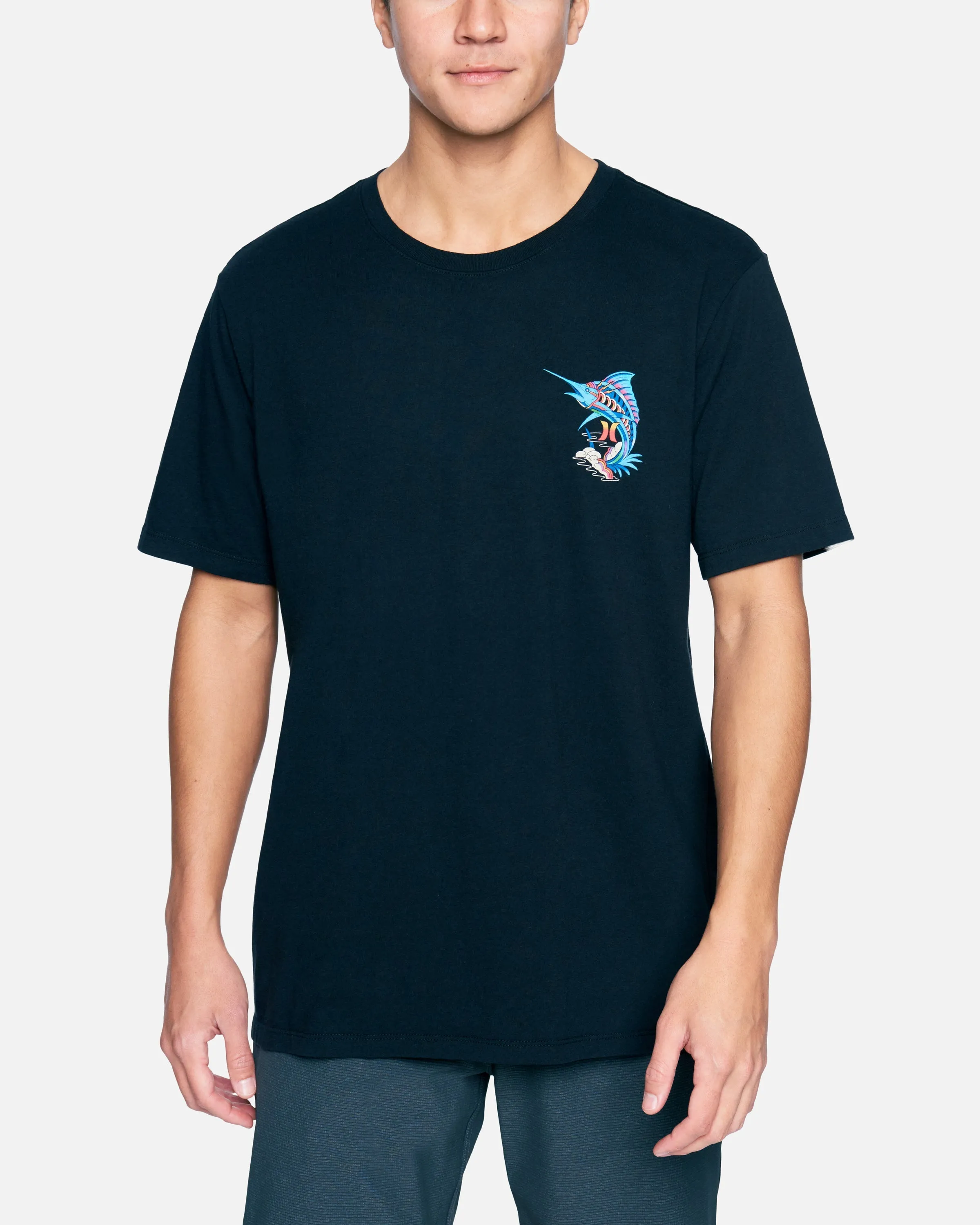 Everday Washed Trippy Fish Short Sleeve T-Shirt sold by Hurley product image thumbnail 5
