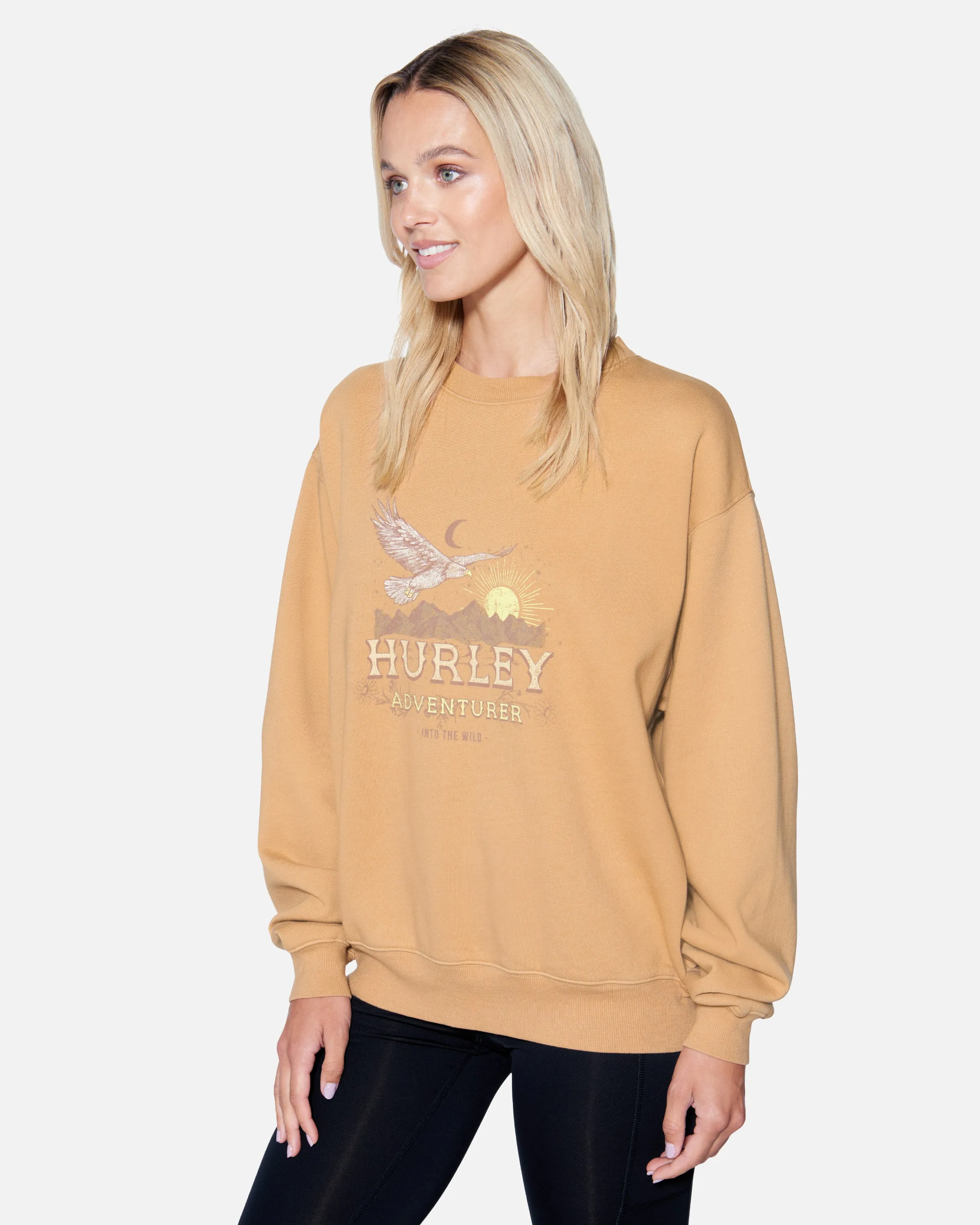 West Coast Boyfriend Crewneck sold by Hurley product image thumbnail 3