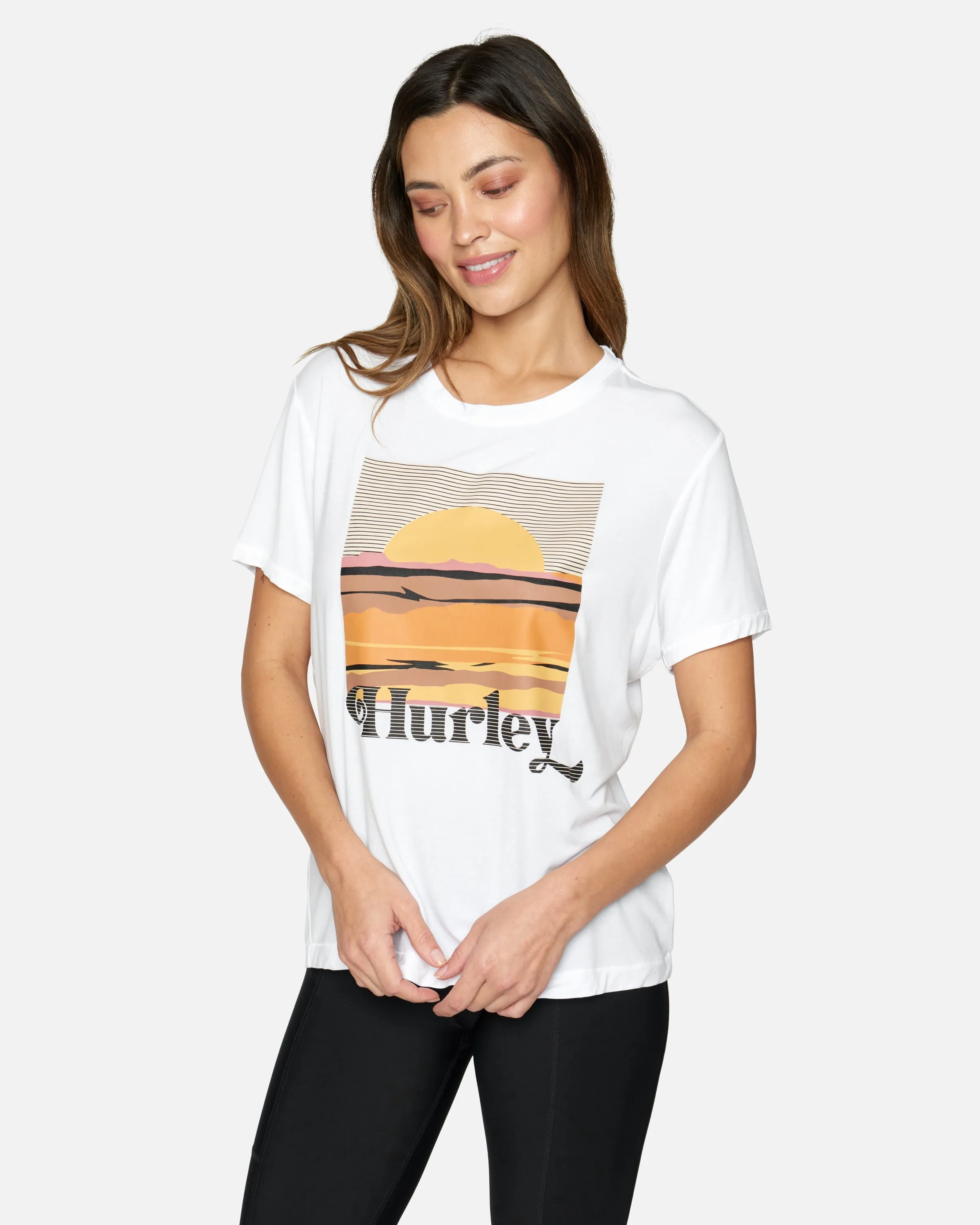 SUNRISE GIRLFRIEND TEE sold by Hurley product image thumbnail 3