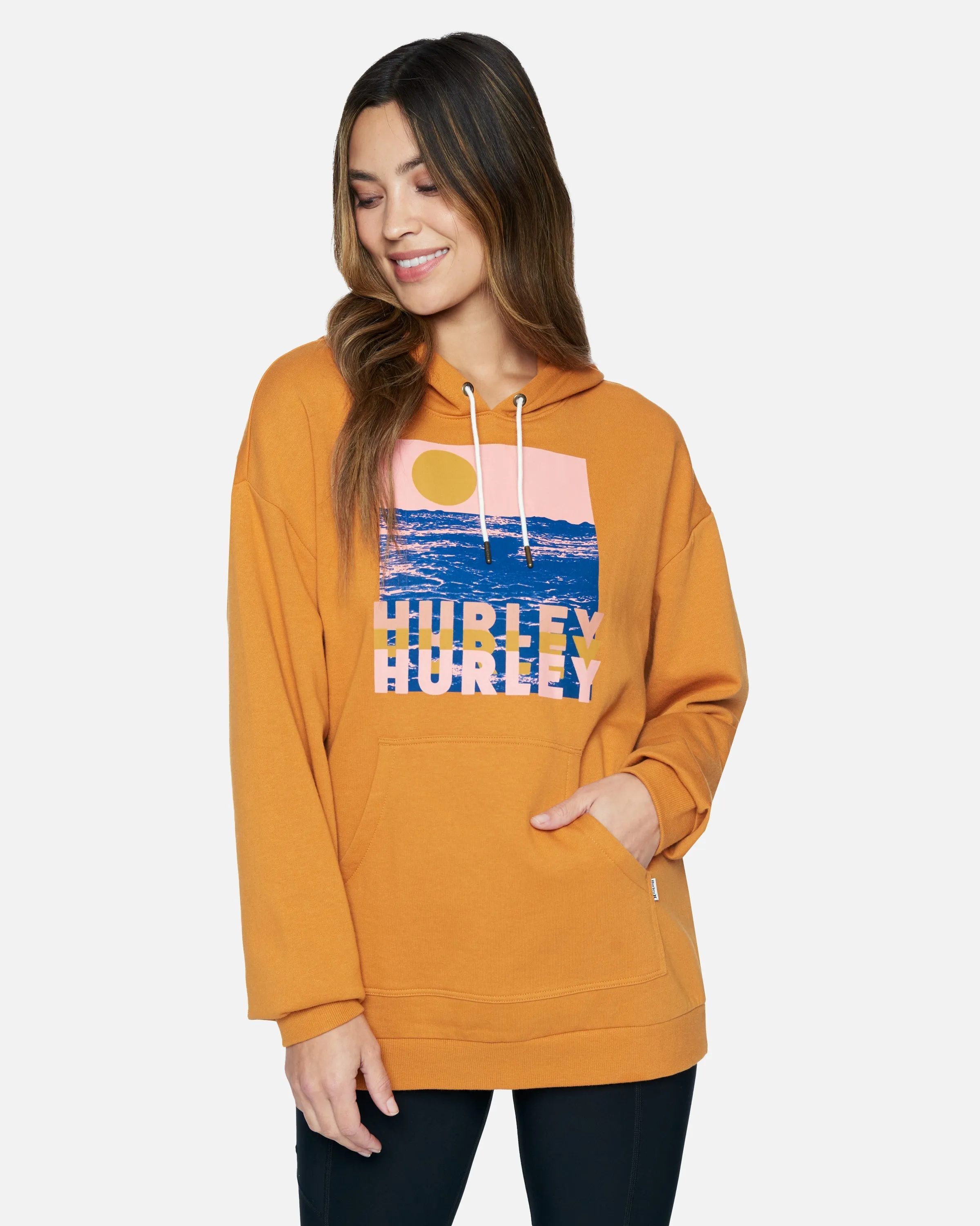 Breaker Oversized Drop Shoulder Hoodie sold by Hurley