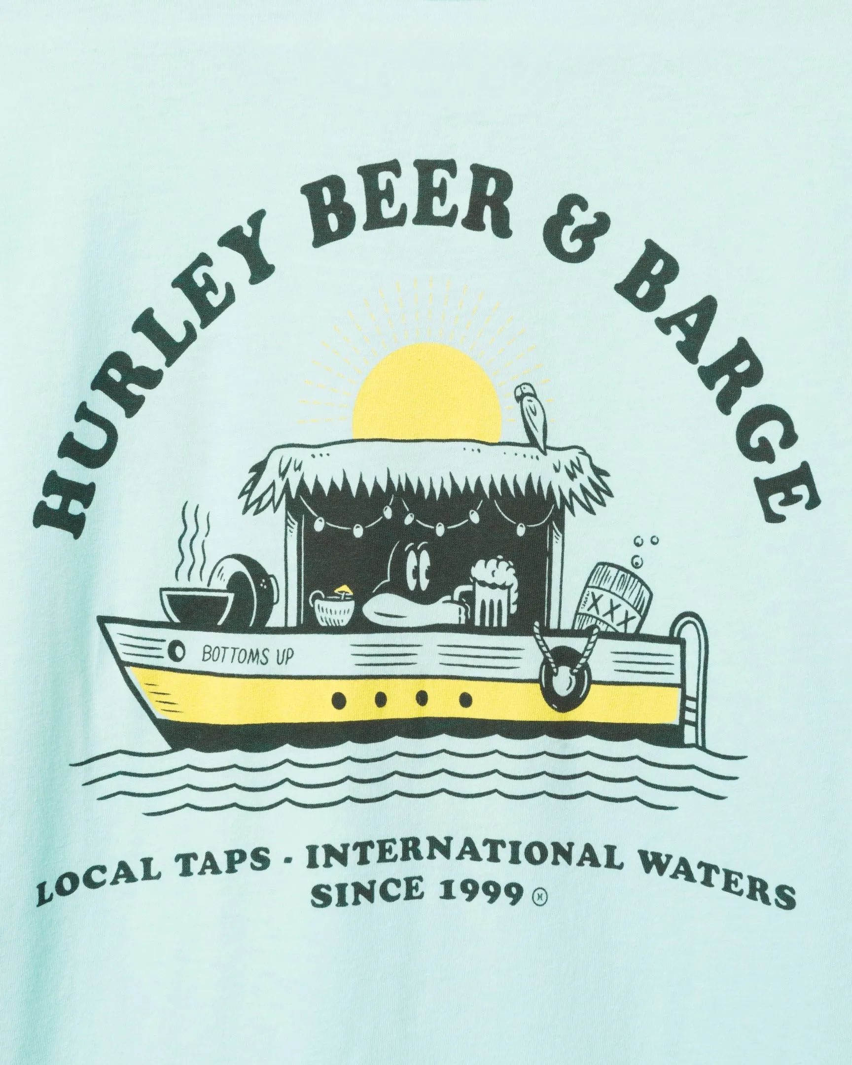 Everyday Washed Beer Barge Short Sleeve T-Shirt sold by Hurley product image thumbnail 3
