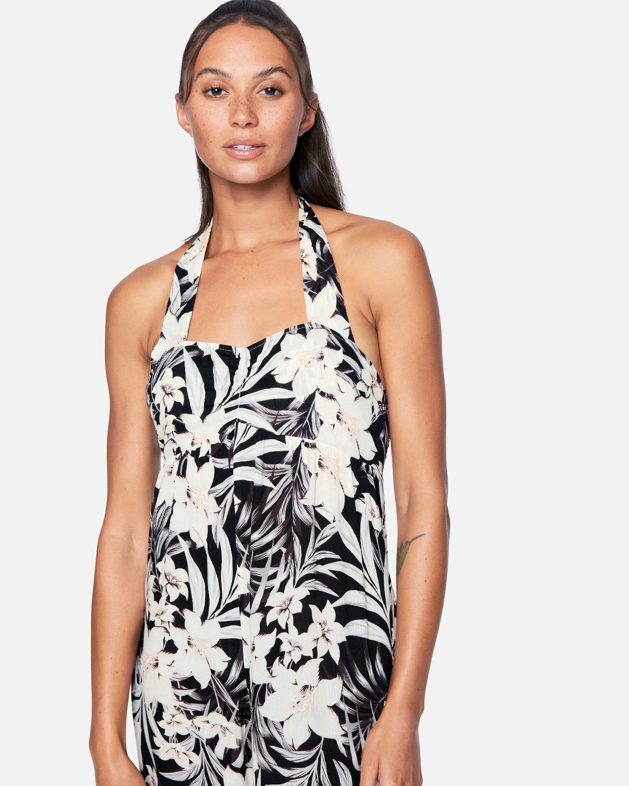 Halter Midi Romper sold by Hurley product image thumbnail 4