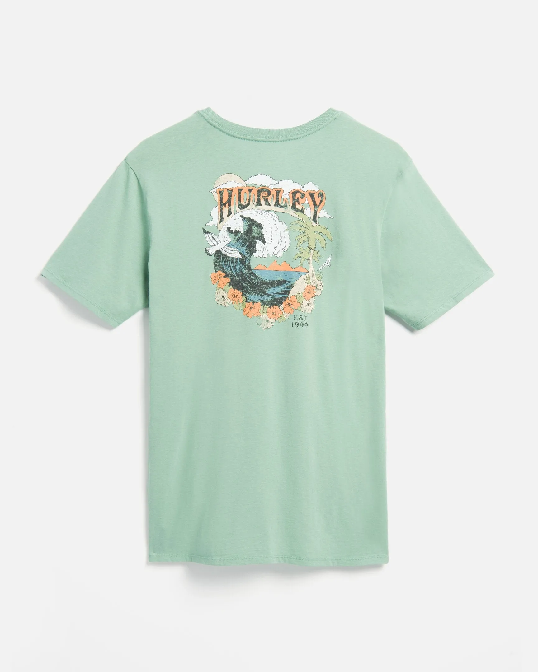 Flower Tubing Short Sleeve T-Shirt sold by Hurley product image thumbnail 2
