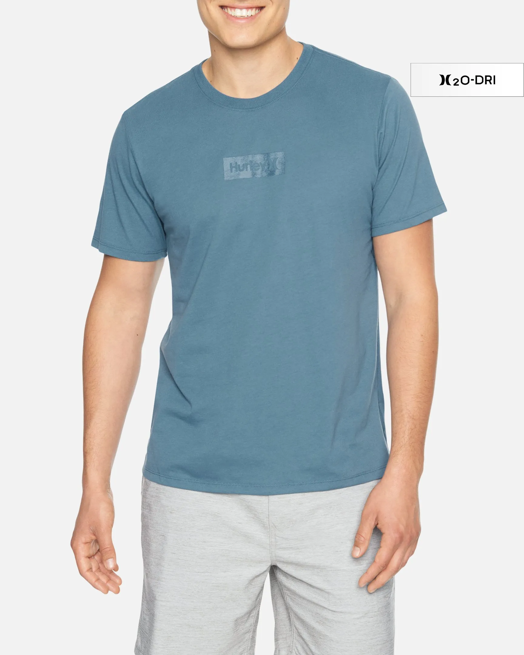 H2O-DRI One And Only Small Box Reflective Short Sleeve T-Shirt sold by Hurley