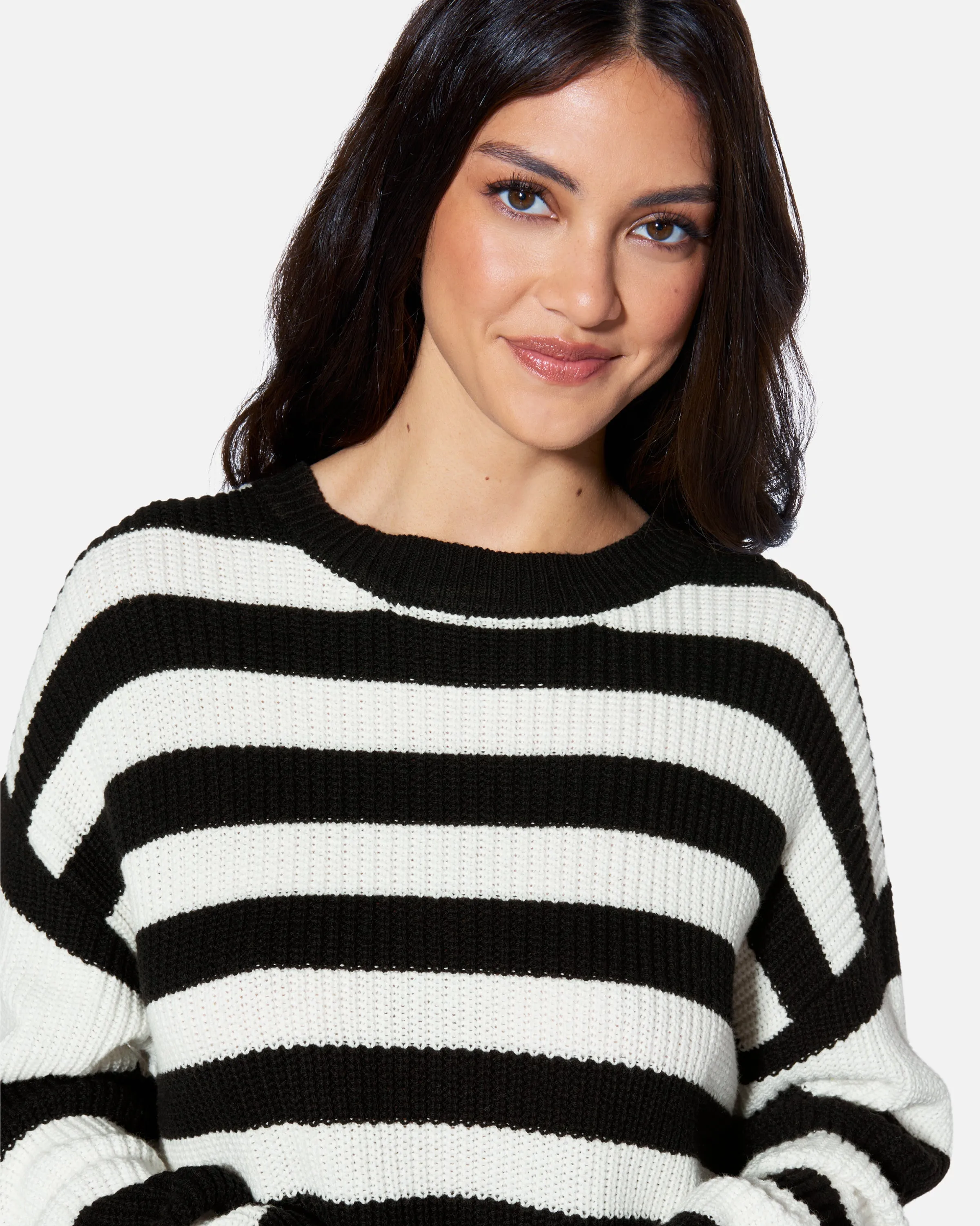 ESSENTIAL SERENA STRIPE SWEATER sold by Hurley product image thumbnail 4