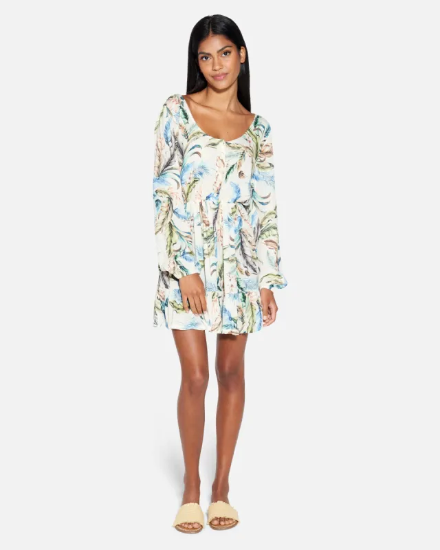 Wispy Leaves Scoop Mini Dress sold by Hurley
