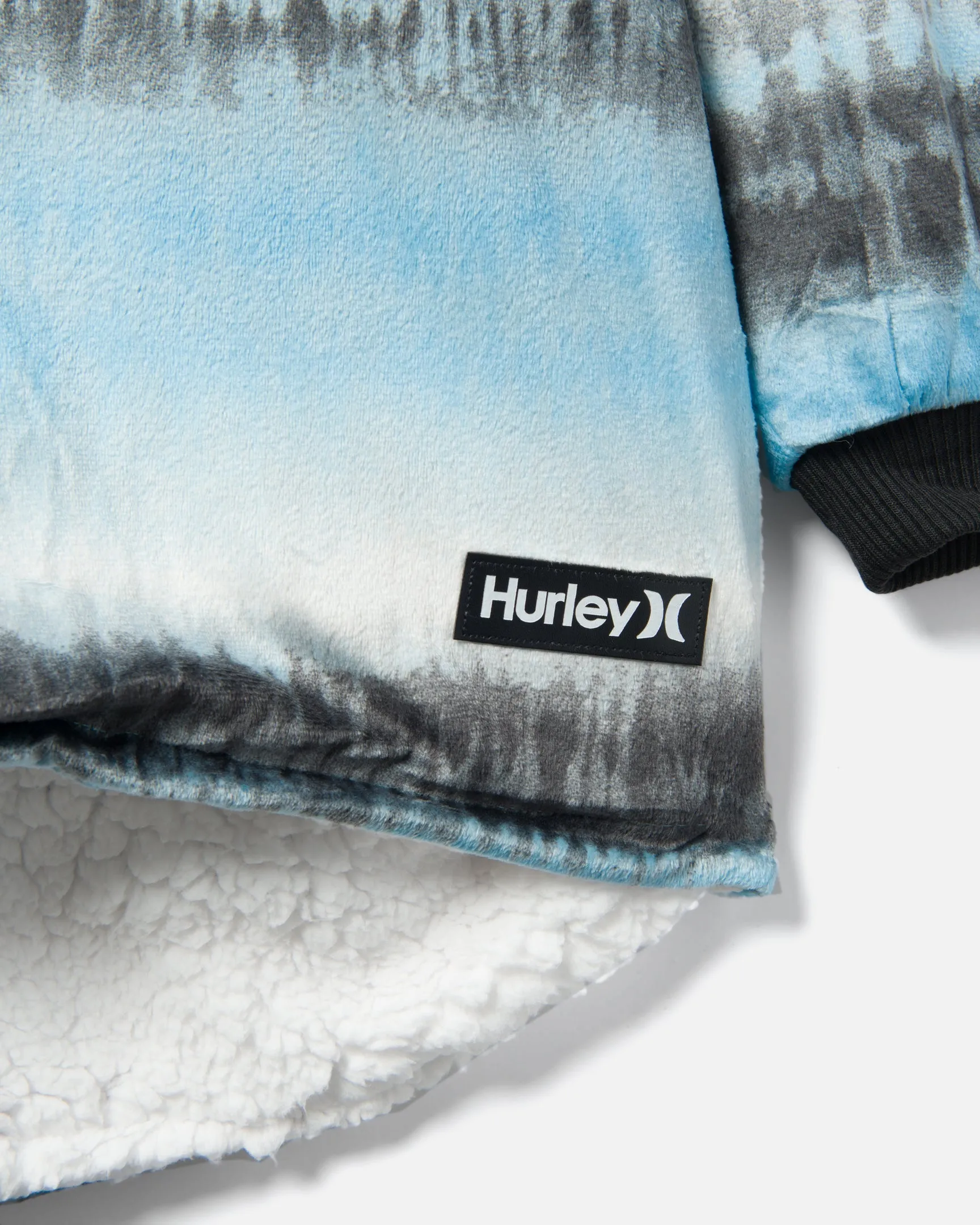 Tie Dye Oversized Hooded Blanket Poncho sold by Hurley product image thumbnail 3