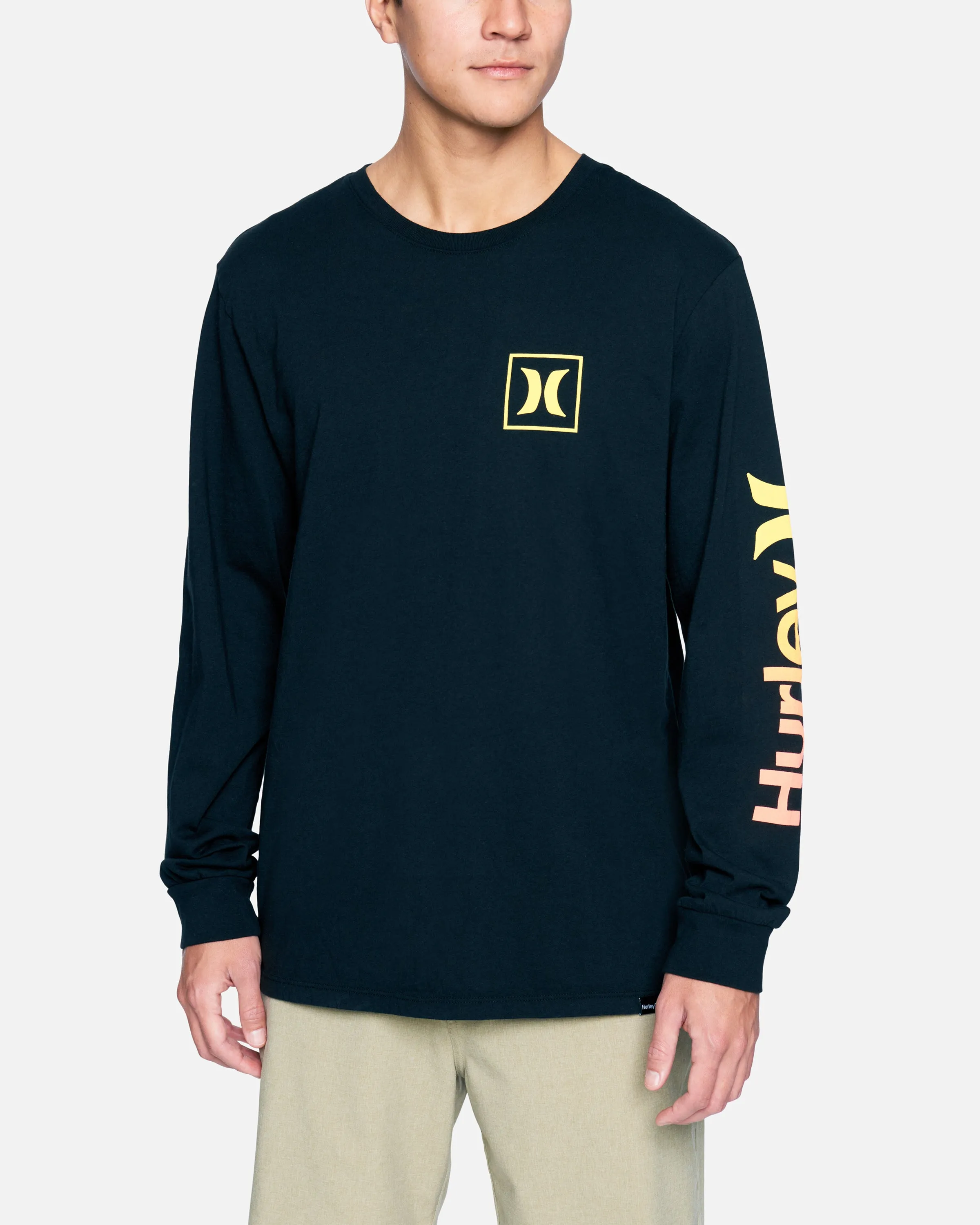 Everyday Wash One And Only Icon Gradient Long Sleeve T-Shirt sold by Hurley product image thumbnail 5