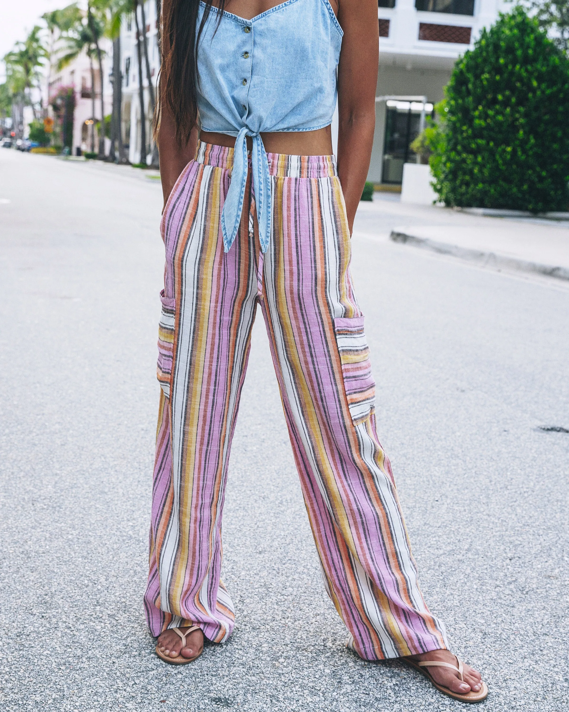 Sunset Stripe Cargo Pant sold by Hurley