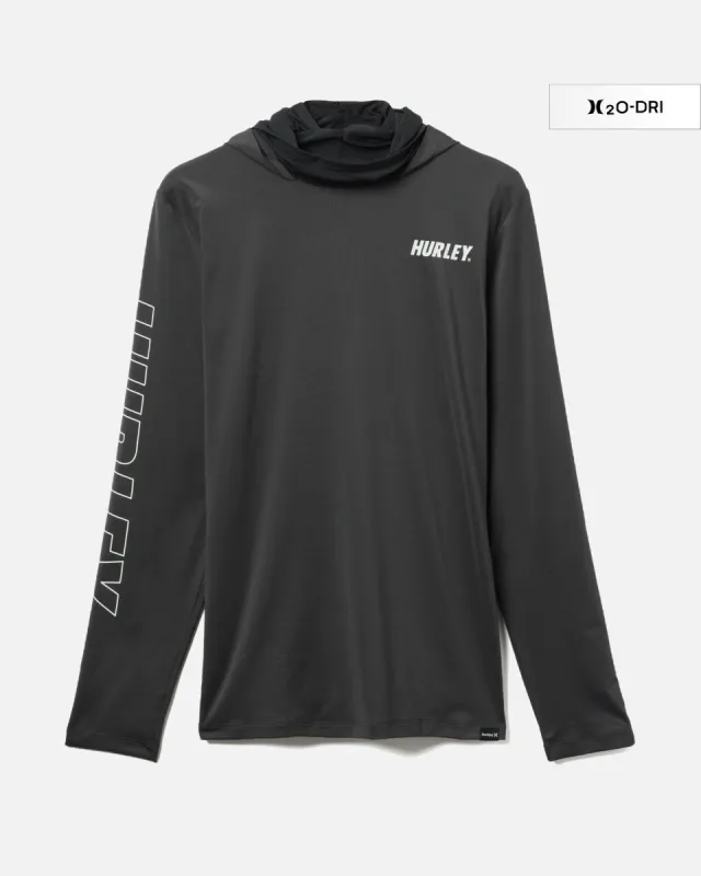 Explore H2O-Dri Atticus Fastlane Hooded UPF Long Sleeve sold by Hurley