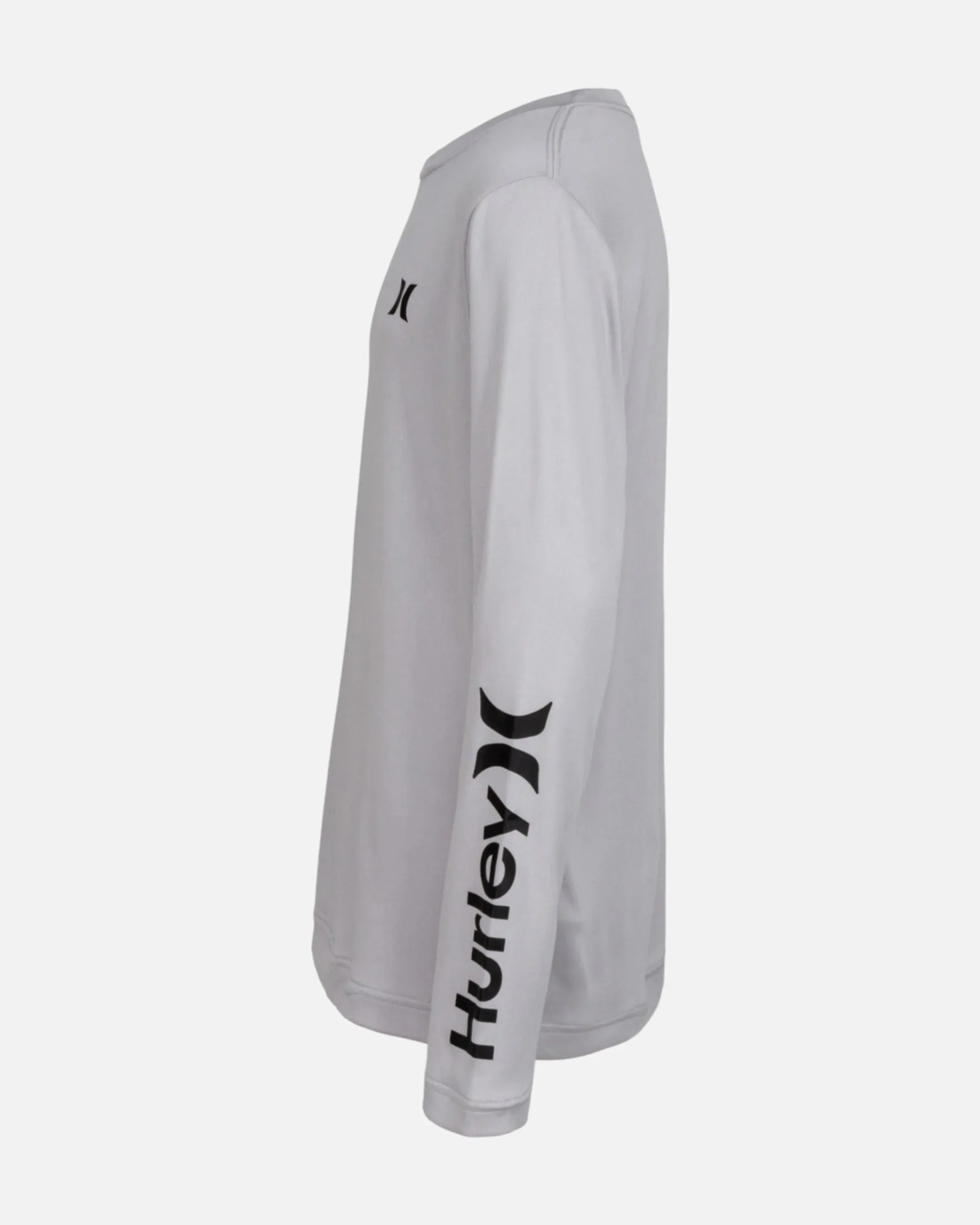 Boys Hurley Icon Heathered Upf Long Sleeve Top sold by Hurley product image thumbnail 4