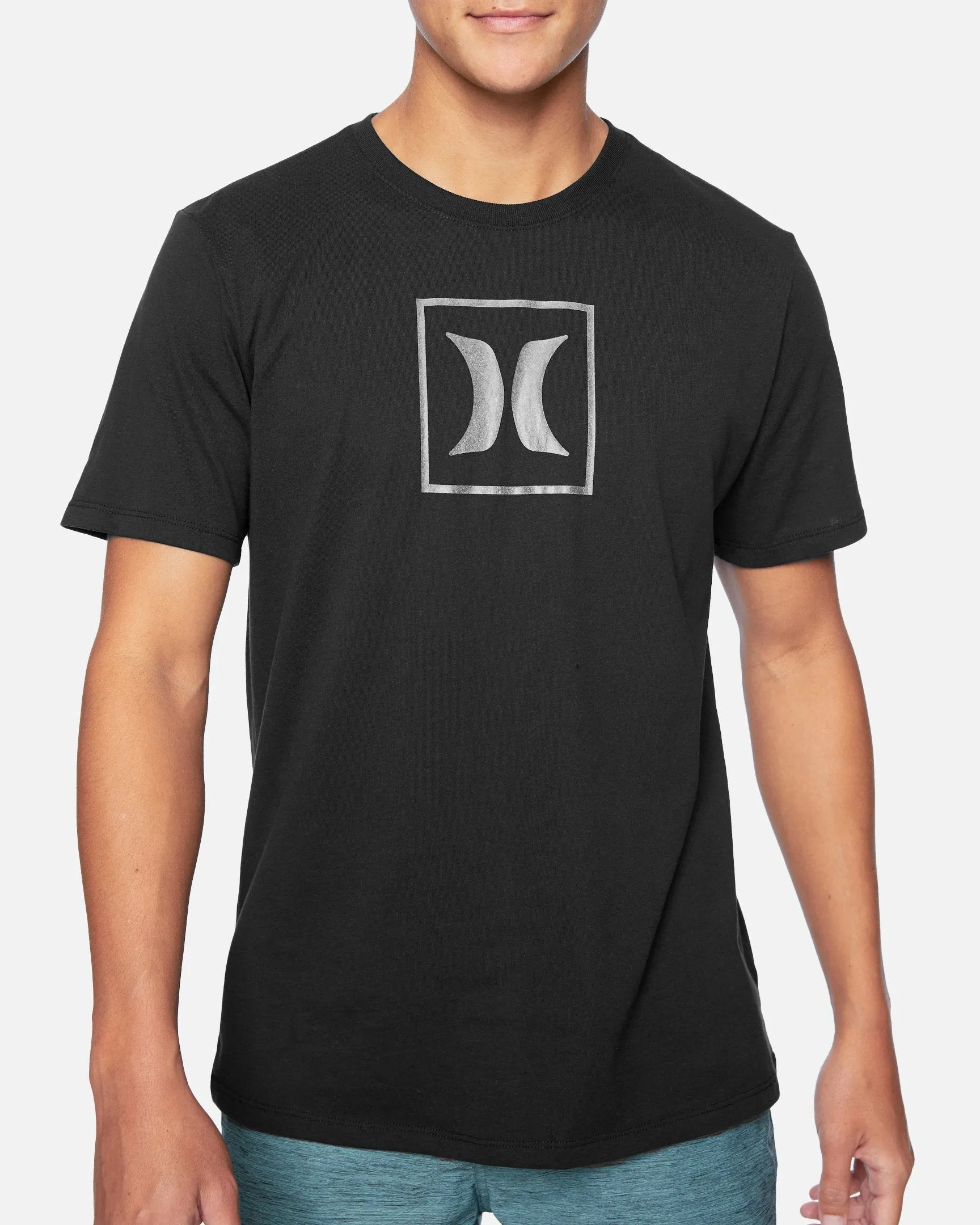 H2O-DRI Icon Box Reflective Short Sleeve T-Shirt sold by Hurley