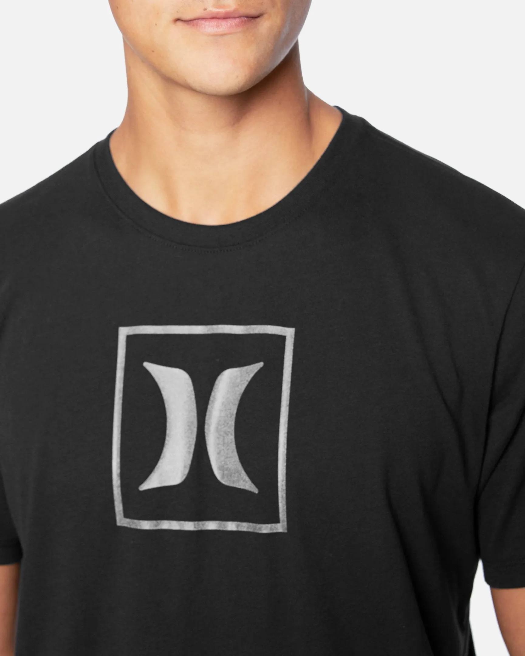 H2O-DRI Icon Box Reflective Short Sleeve T-Shirt sold by Hurley product image thumbnail 5