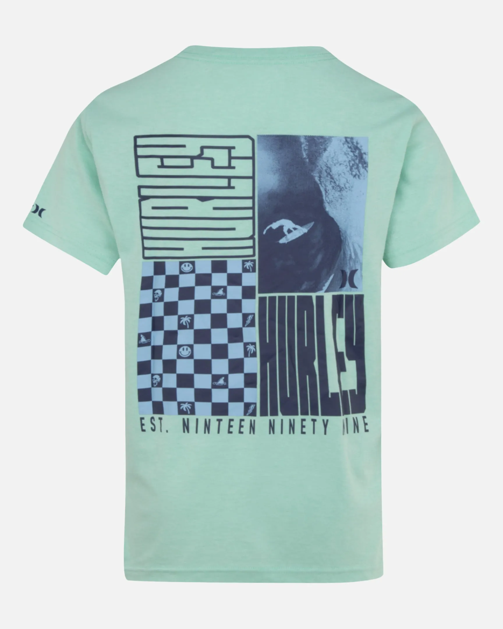 Little Boys' Retro Back Short Sleeve T-Shirt sold by Hurley product image thumbnail 2