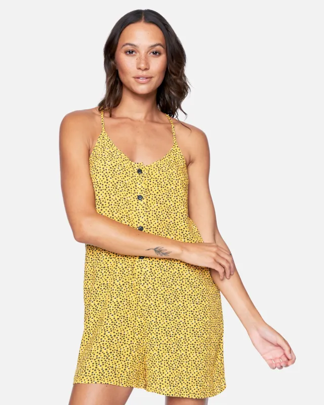 Cross-Back Romper sold by Hurley
