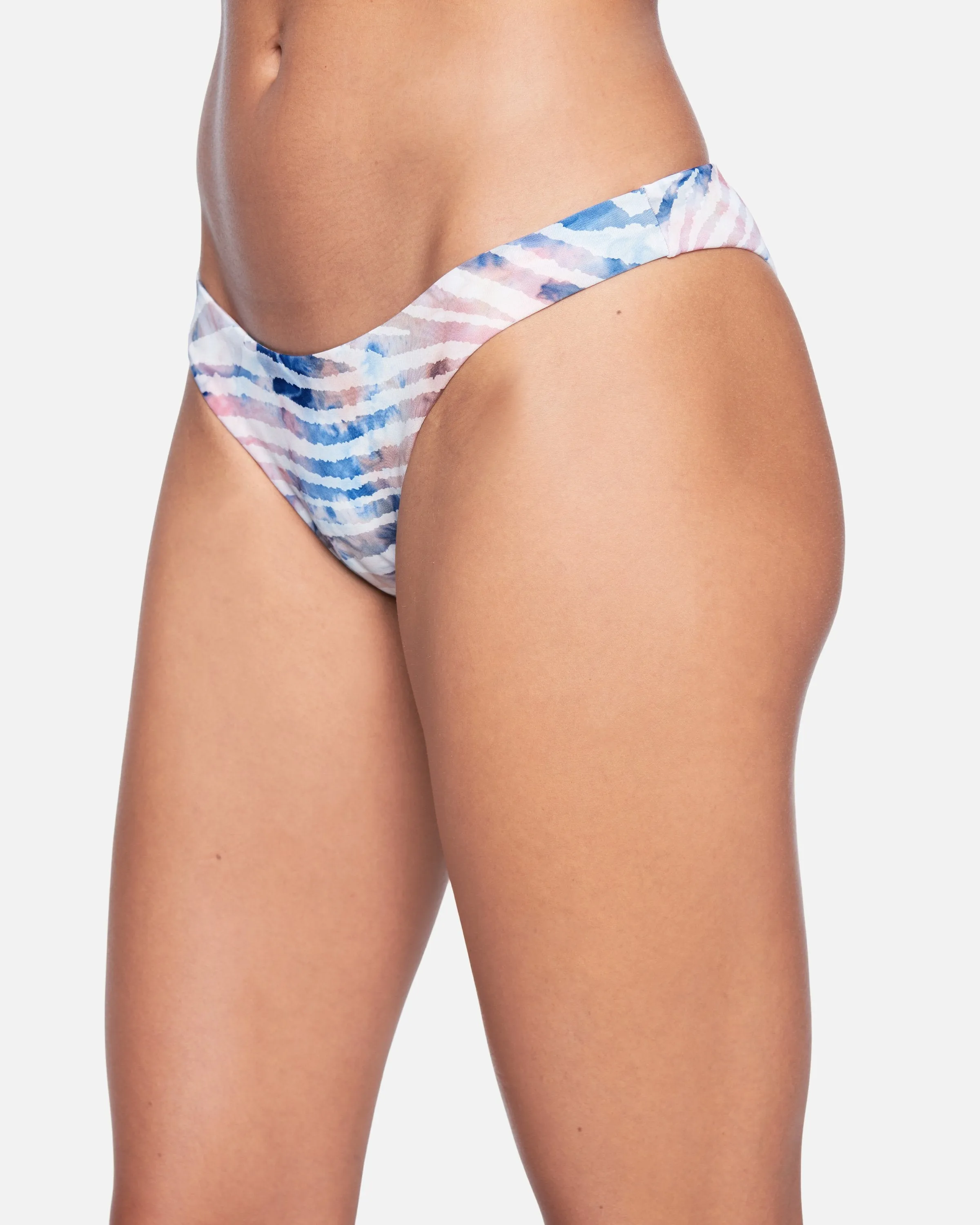 Zebra Color Wash Reversible Cheeky Bikini Bottom sold by Hurley product image thumbnail 4