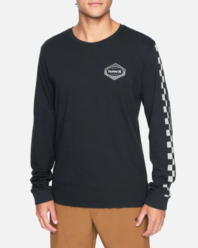 Everyday Washed Checks Long Sleeve T-Shirt sold by Hurley