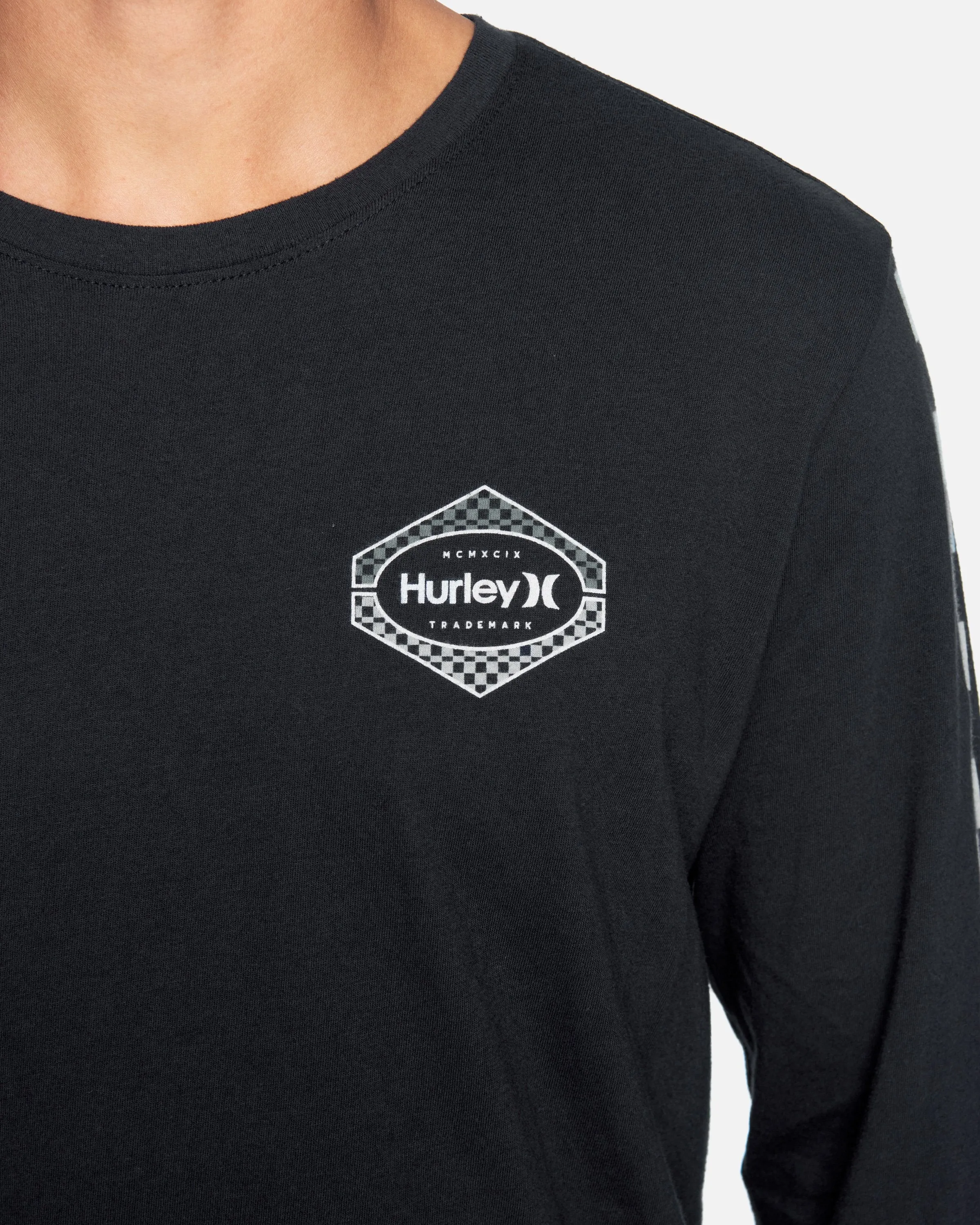 Everyday Washed Checks Long Sleeve T-Shirt sold by Hurley product image thumbnail 5