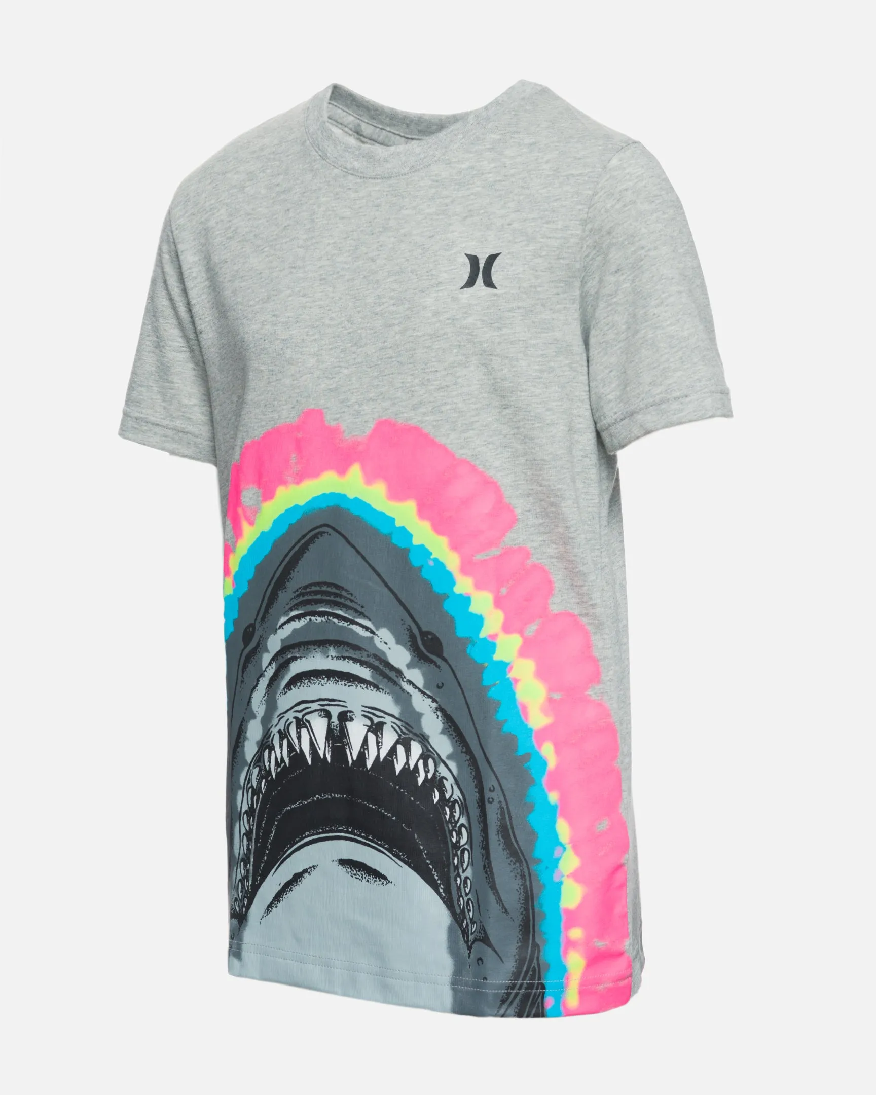 Boys' Faux Tie-Dye Shark Short Sleeve T-Shirt sold by Hurley product image thumbnail 3