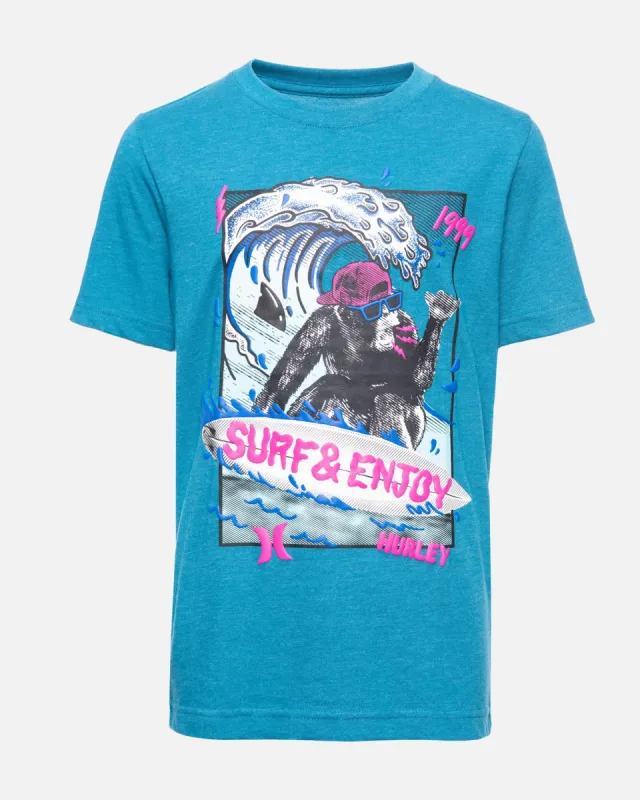Boys' Surfin Chimp Tee sold by Hurley