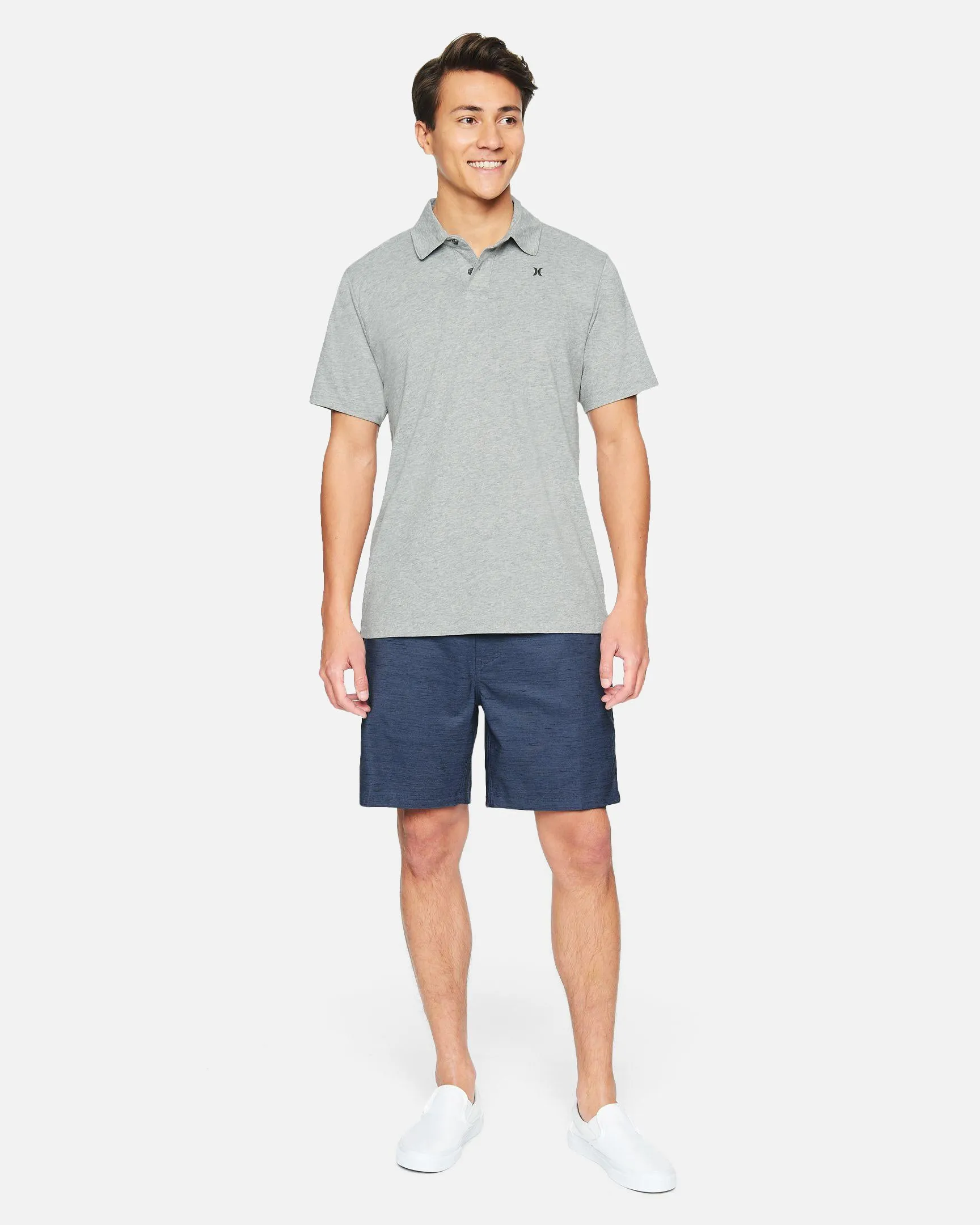 H2O-DRI Harvey Solid Polo Short Sleeve Shirt sold by Hurley product image thumbnail 3