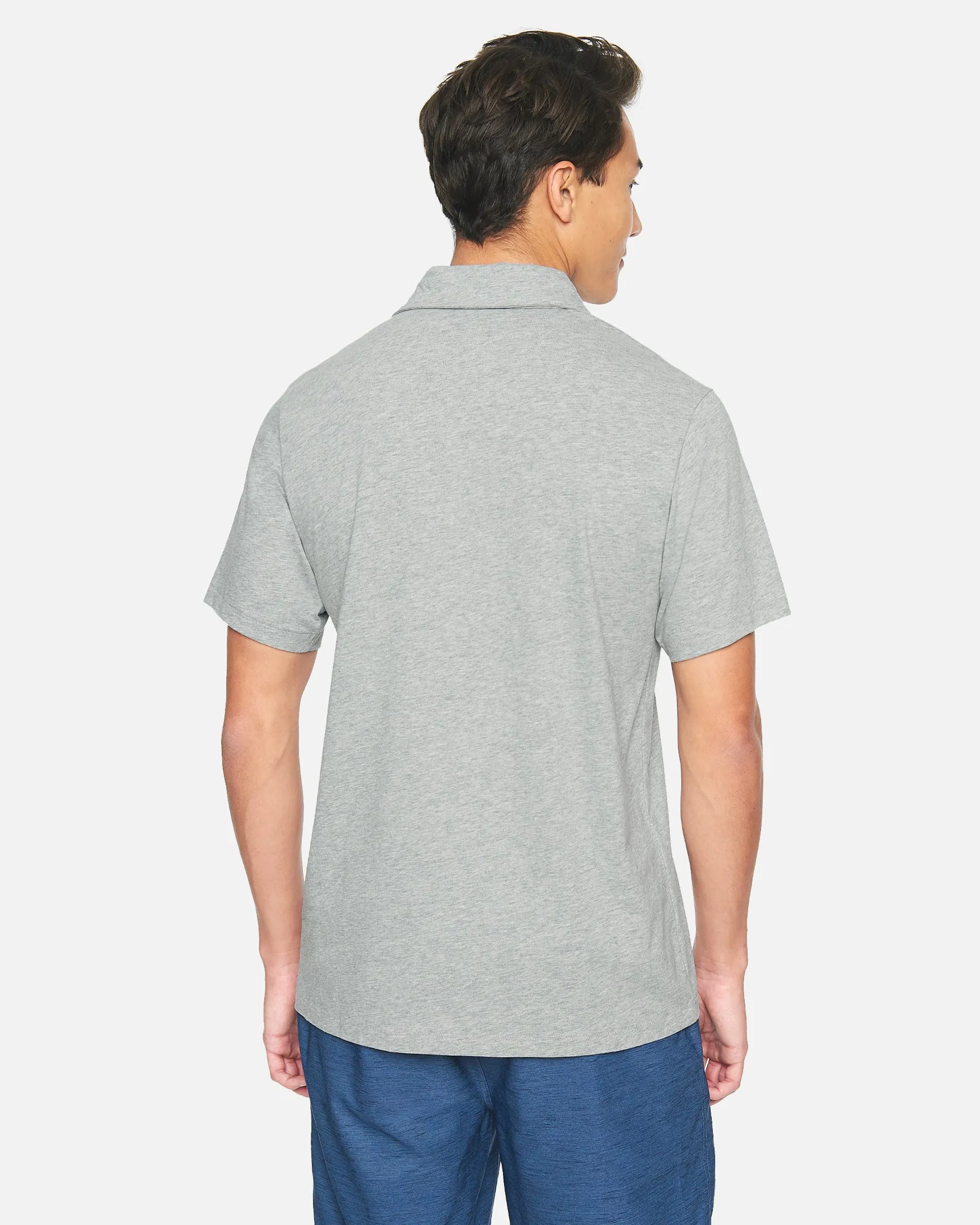 H2O-DRI Harvey Solid Polo Short Sleeve Shirt sold by Hurley product image thumbnail 2