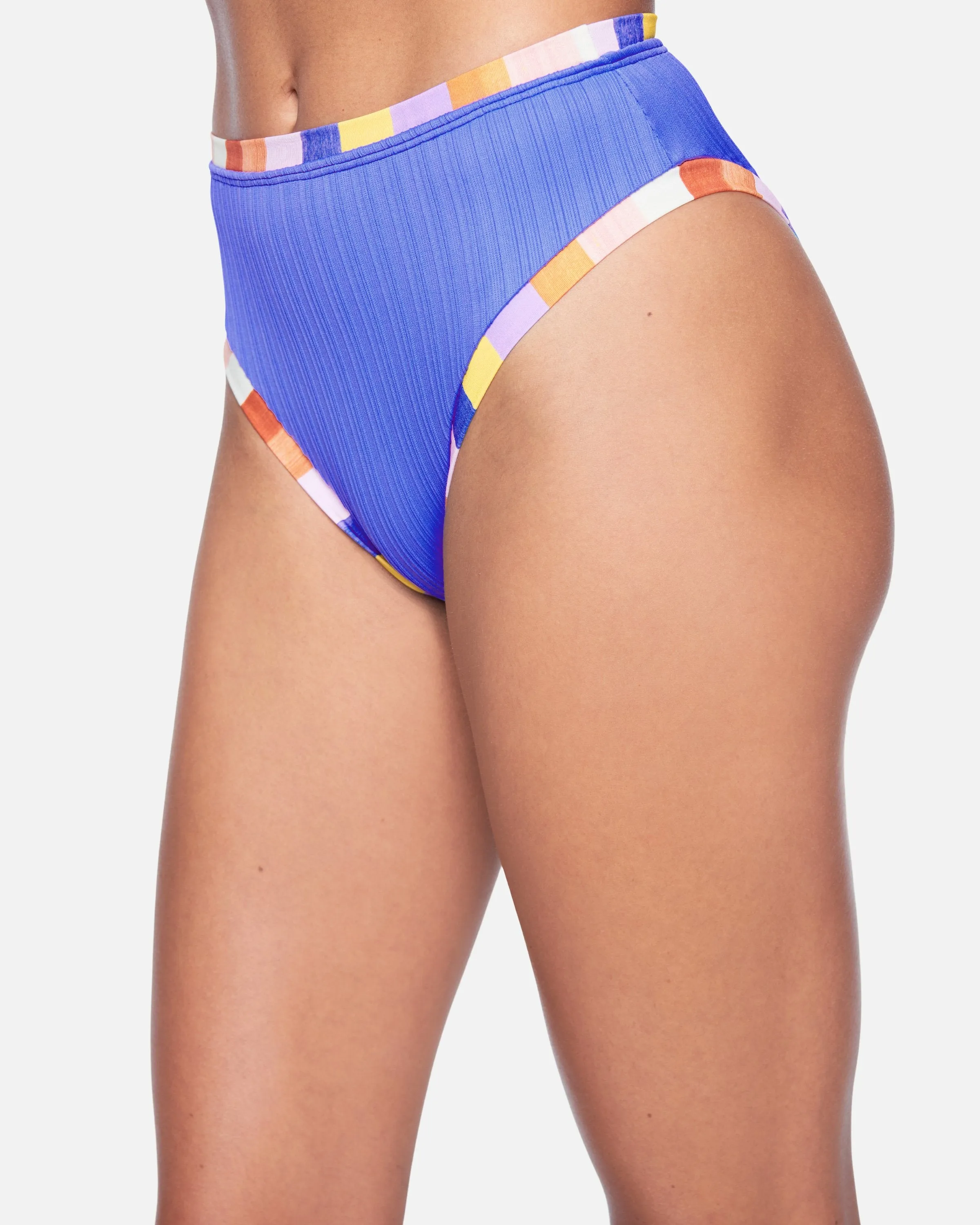 Retro Block Moderate High Waist Bikini Bottom sold by Hurley product image thumbnail 4