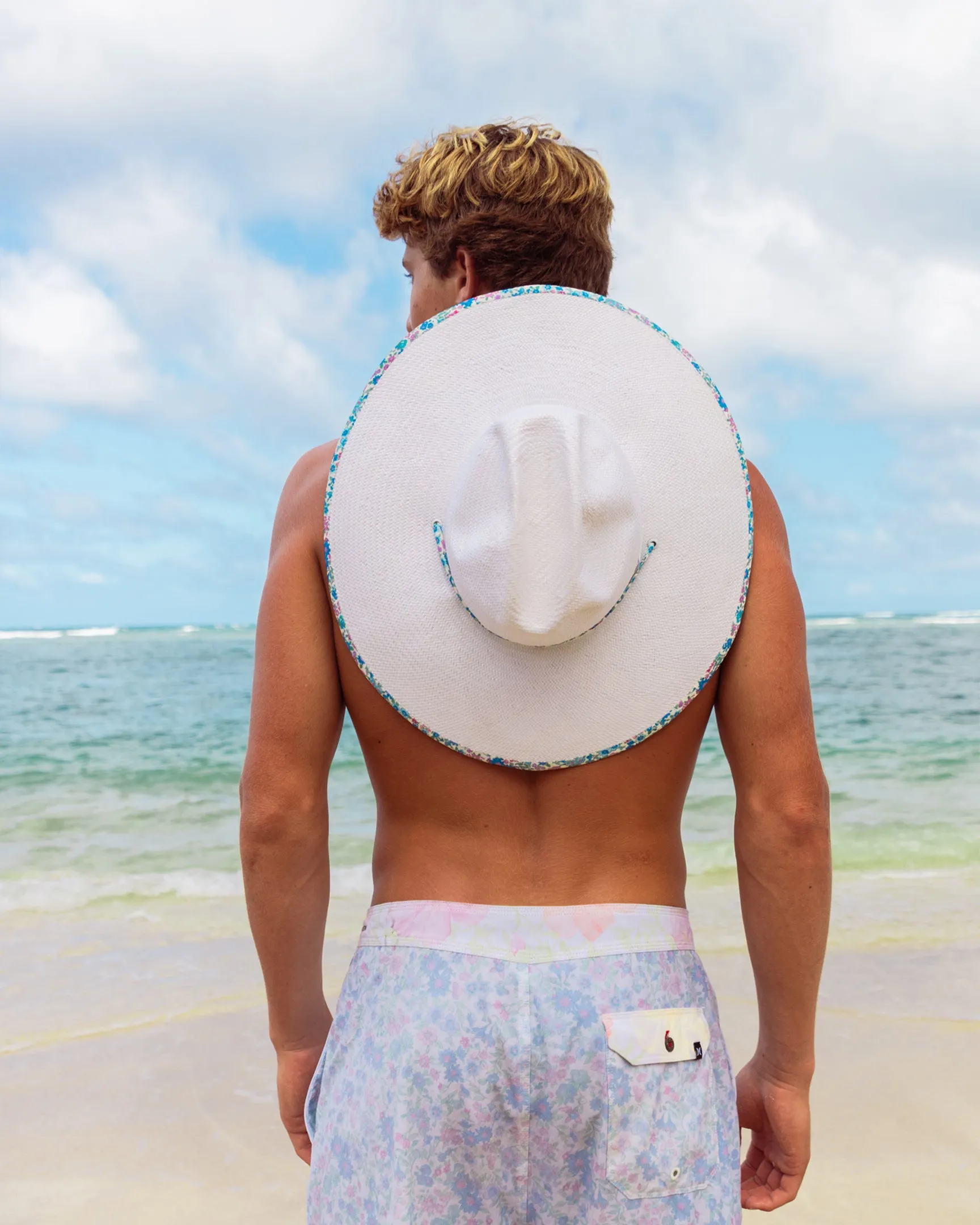 LoveShackFancy x Hurley - Straw Lifeguard Hat | Parallel