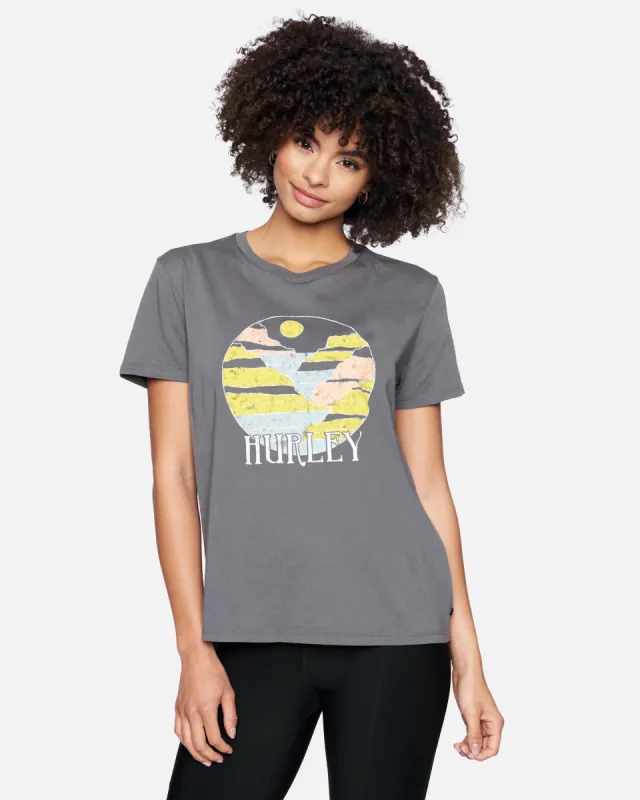 Breeze Washed Relaxed Girlfriend Short Sleeve T-Shirt sold by Hurley