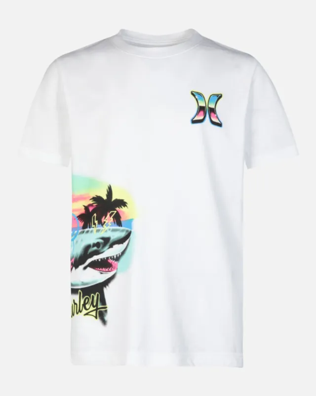 Boys Airbrush Shark Tee sold by Hurley
