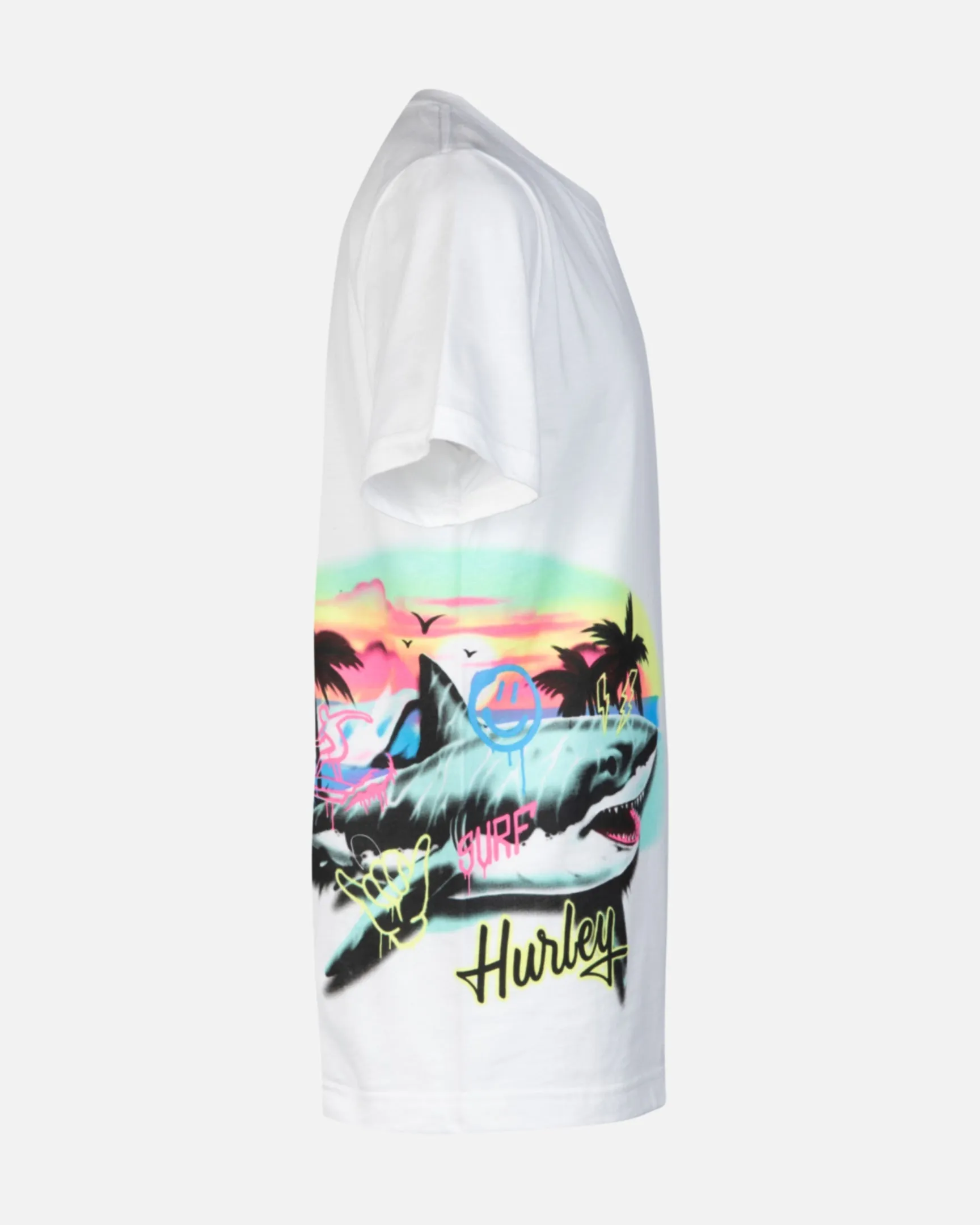 Boys Airbrush Shark Tee sold by Hurley product image thumbnail 3