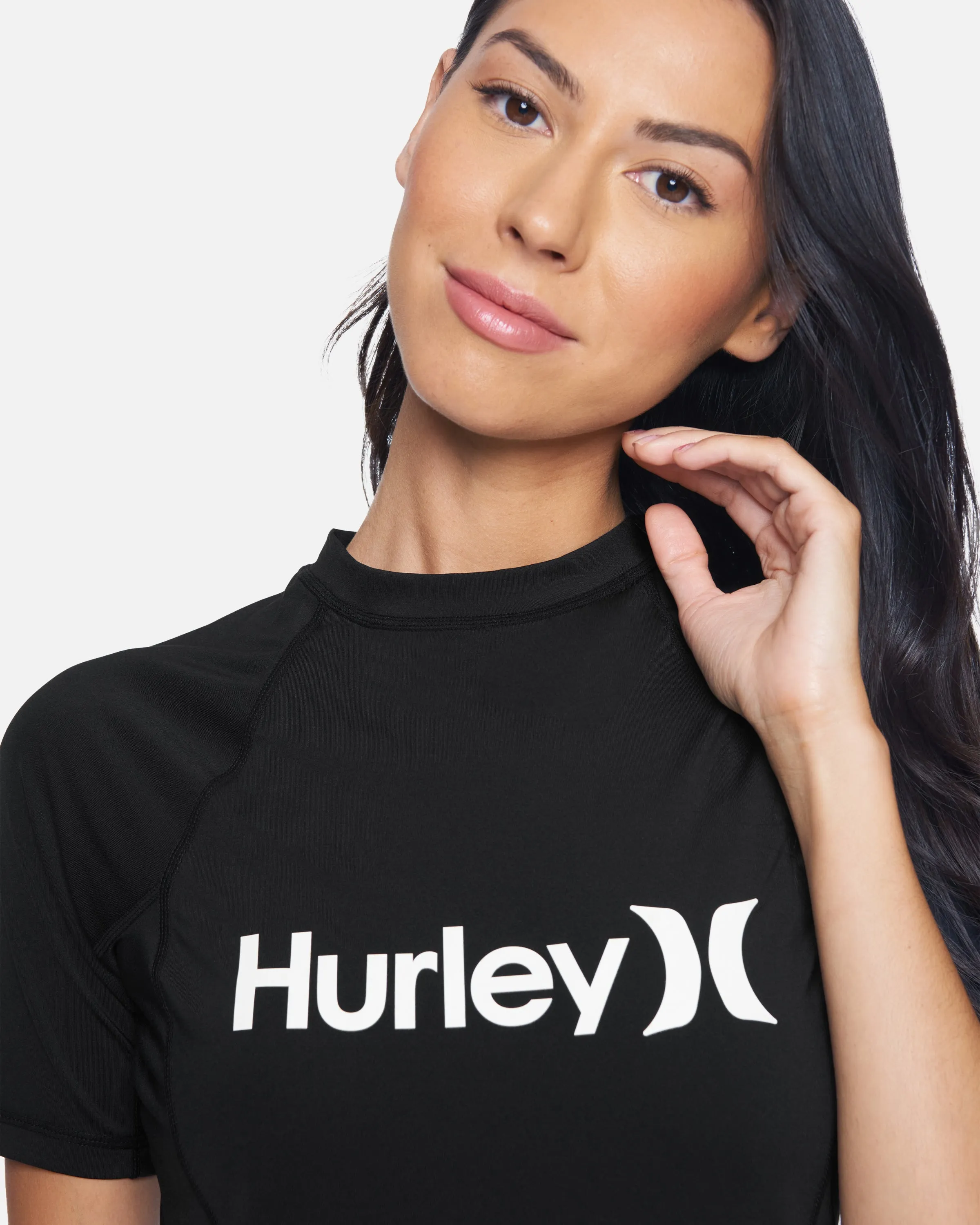One And Only Solid Short Sleeve Rashguard sold by Hurley product image thumbnail 5