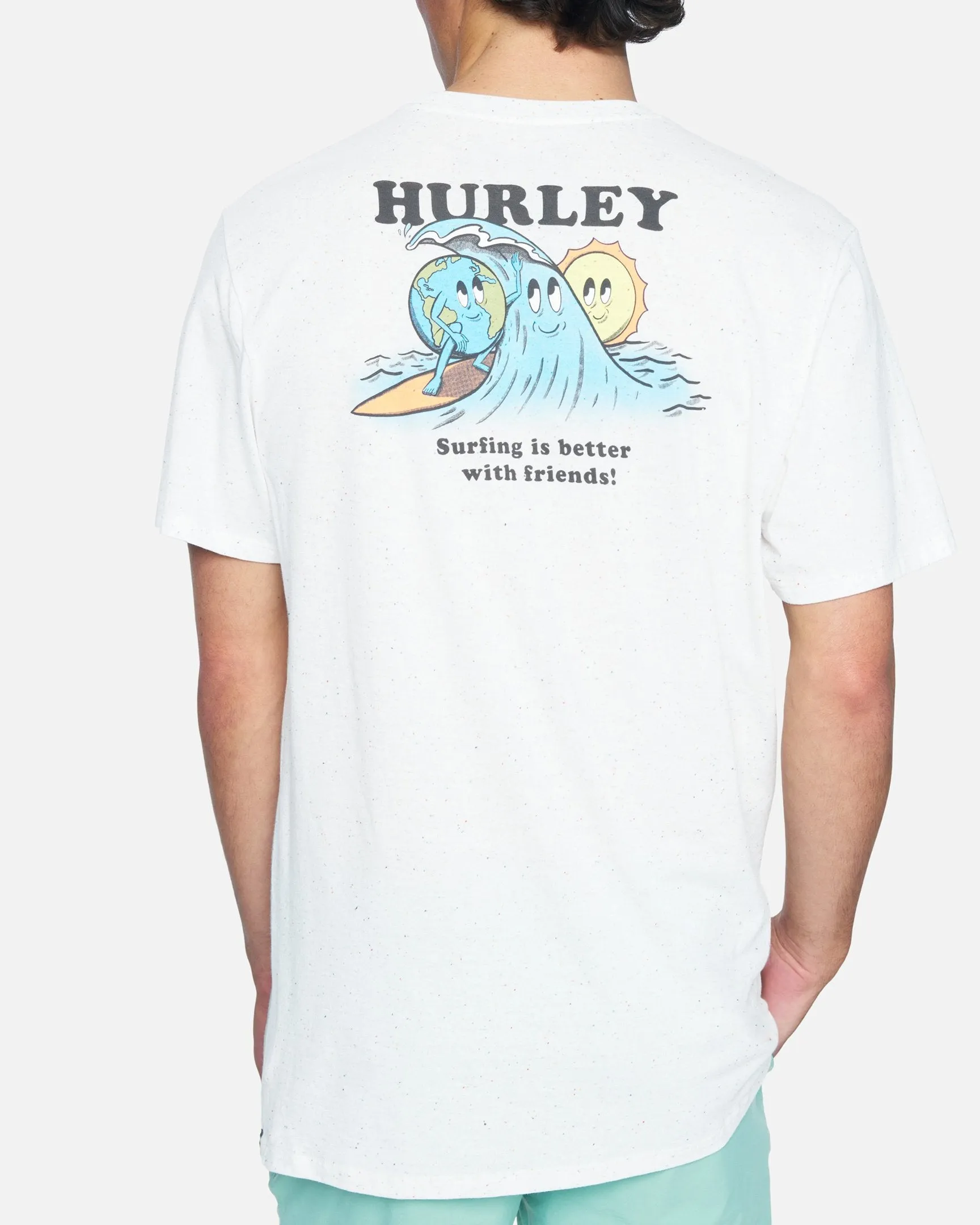 Everyday Regrind Earth and Surfs Short Sleeve T-Shirt sold by Hurley product image thumbnail 2