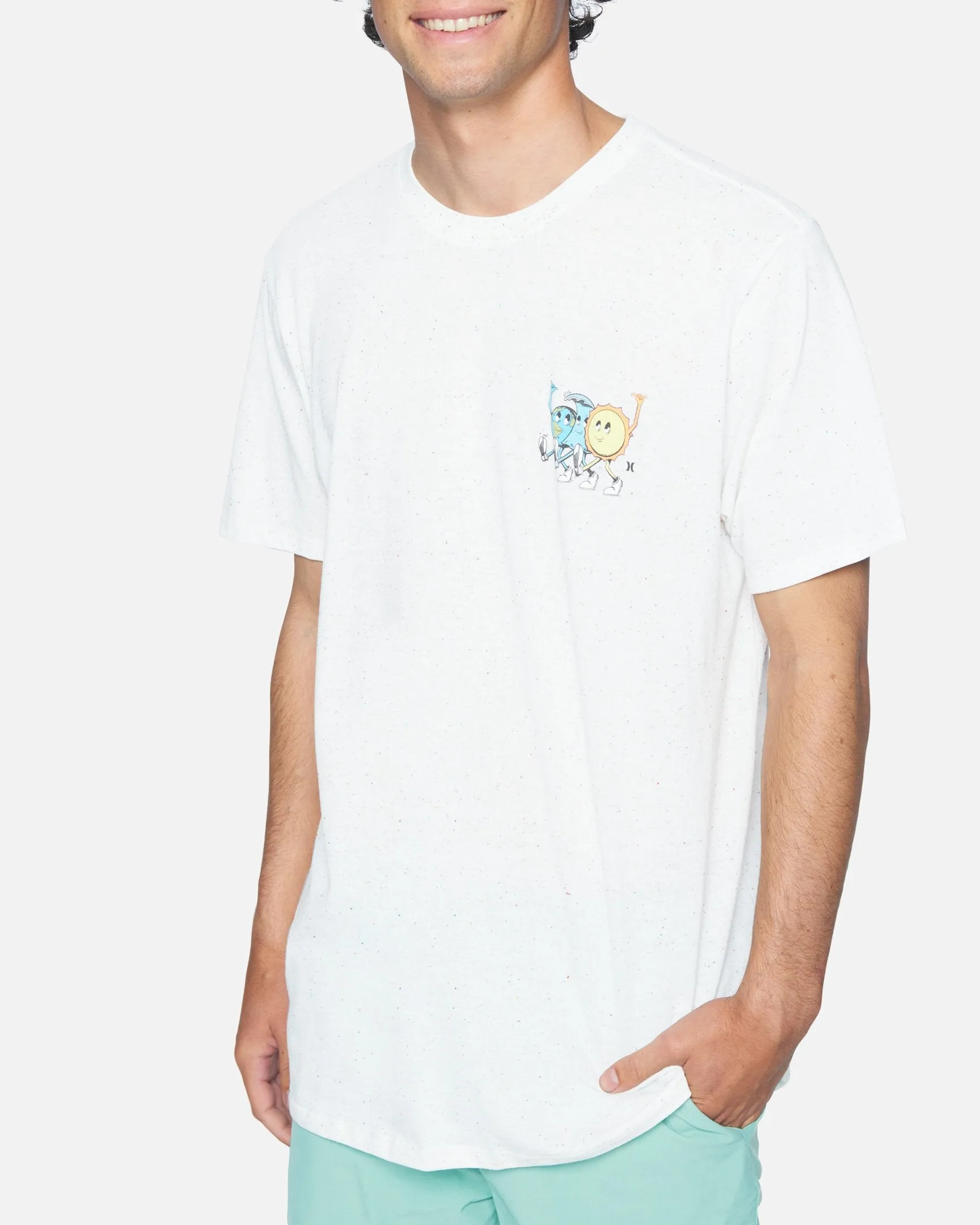 Everyday Regrind Earth and Surfs Short Sleeve T-Shirt sold by Hurley product image thumbnail 3