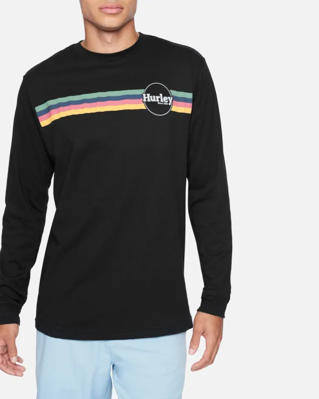 Premium Jammer Stripe Long Sleeve T-Shirt sold by Hurley
