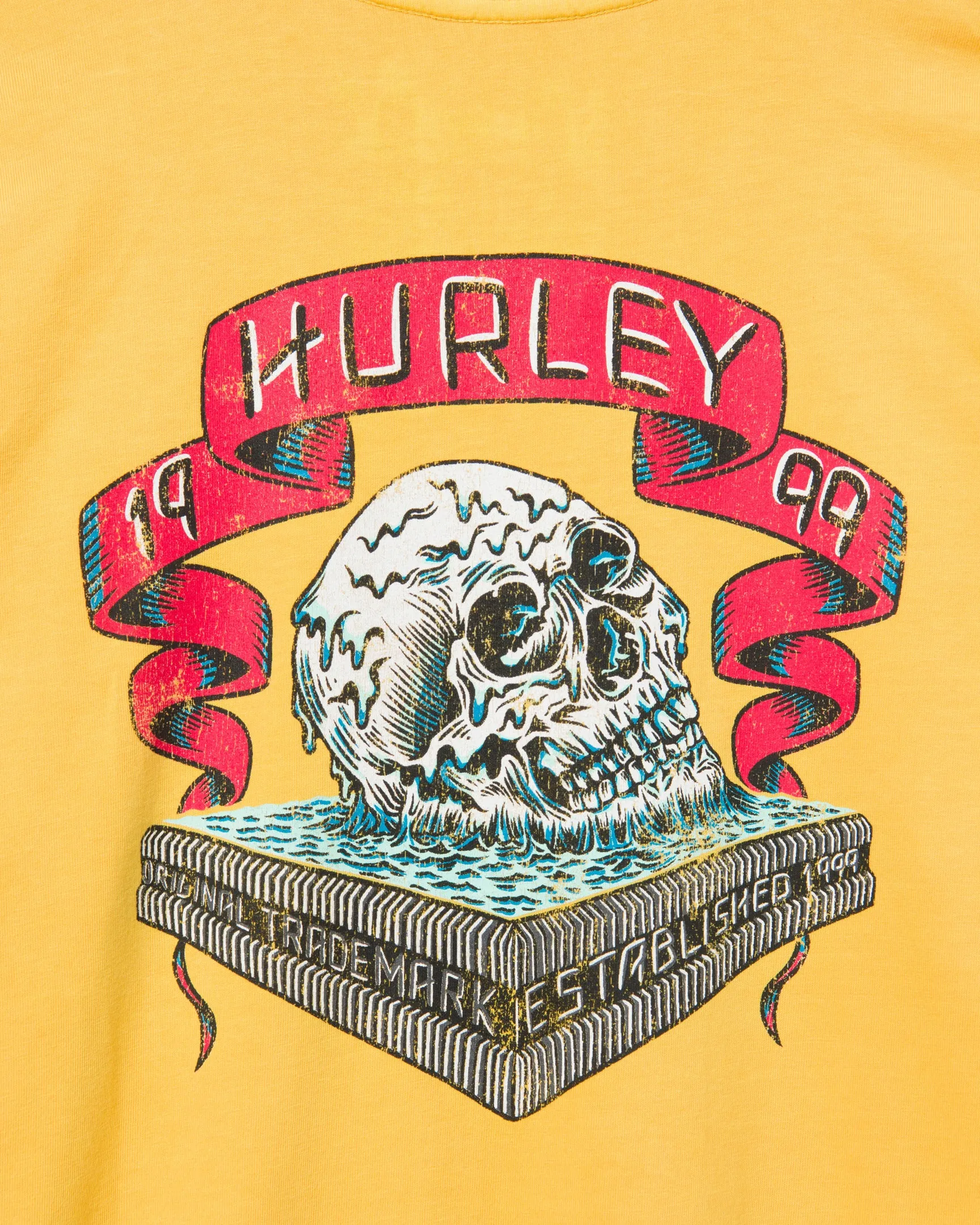 Everyday Washed+ Pedaskull Short Sleeve T-Shirt sold by Hurley product image thumbnail 3