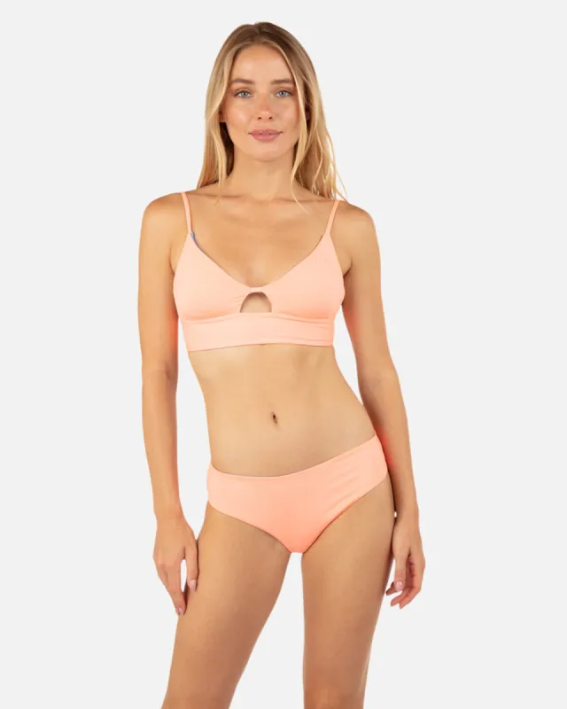 Solid Reversible Bralette sold by Hurley