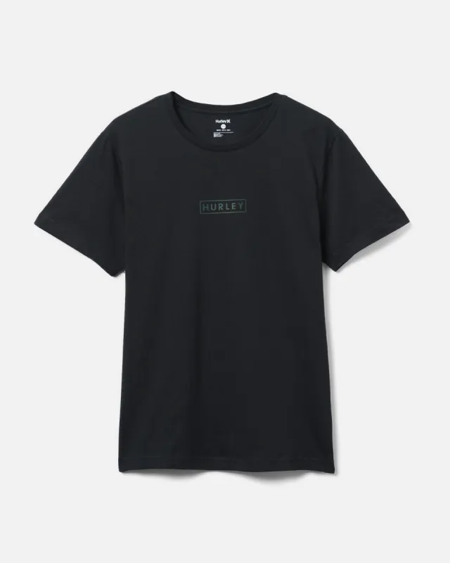 Exist Boxed Logo Cotton Jersey Graphic Tee sold by Hurley