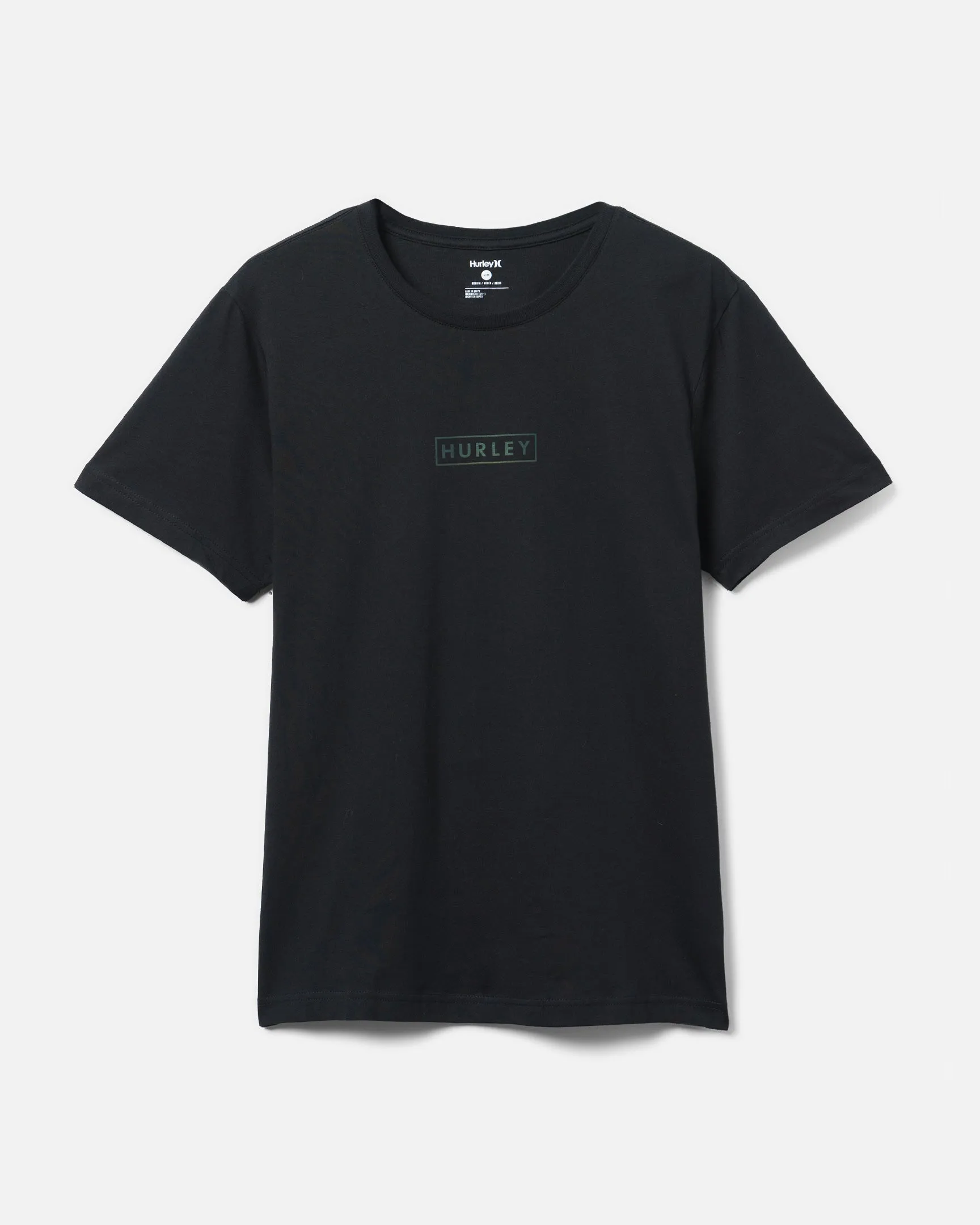 Exist Boxed Logo Cotton Jersey Graphic Tee sold by Hurley