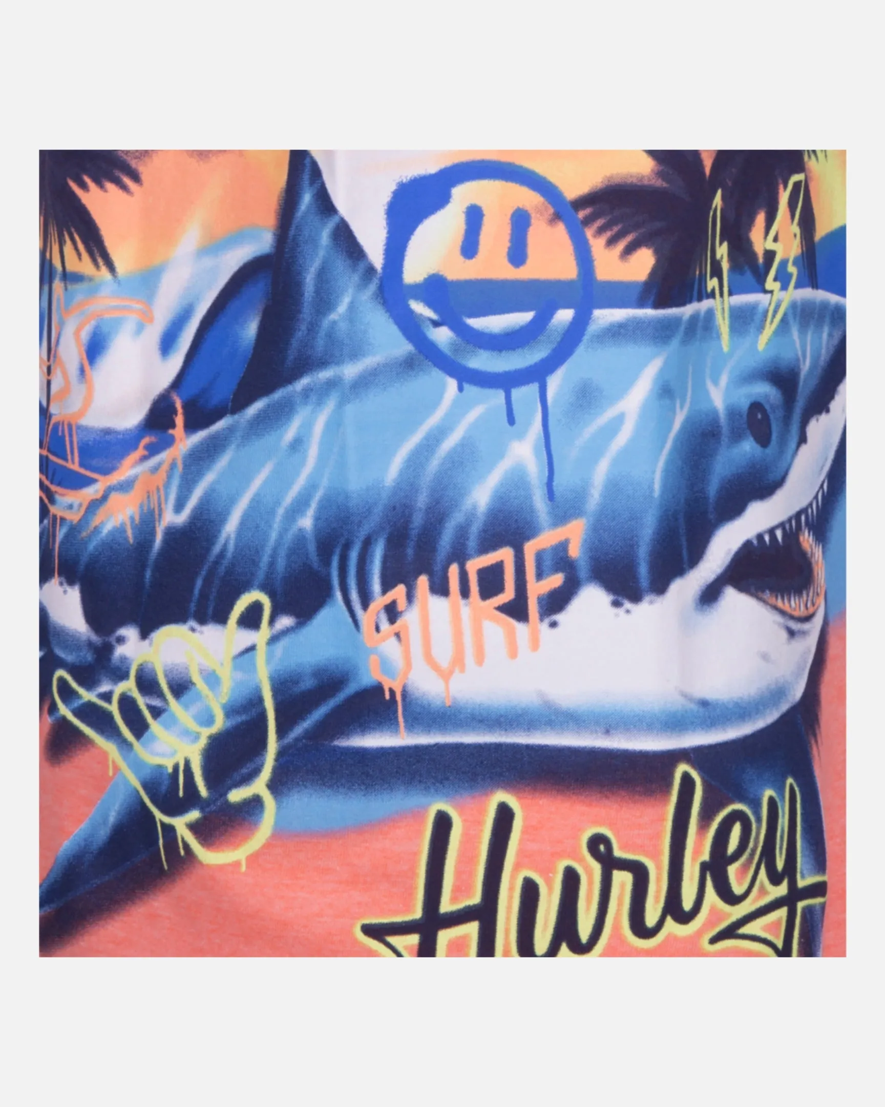 Boys Airbrush Shark Tee sold by Hurley product image thumbnail 3