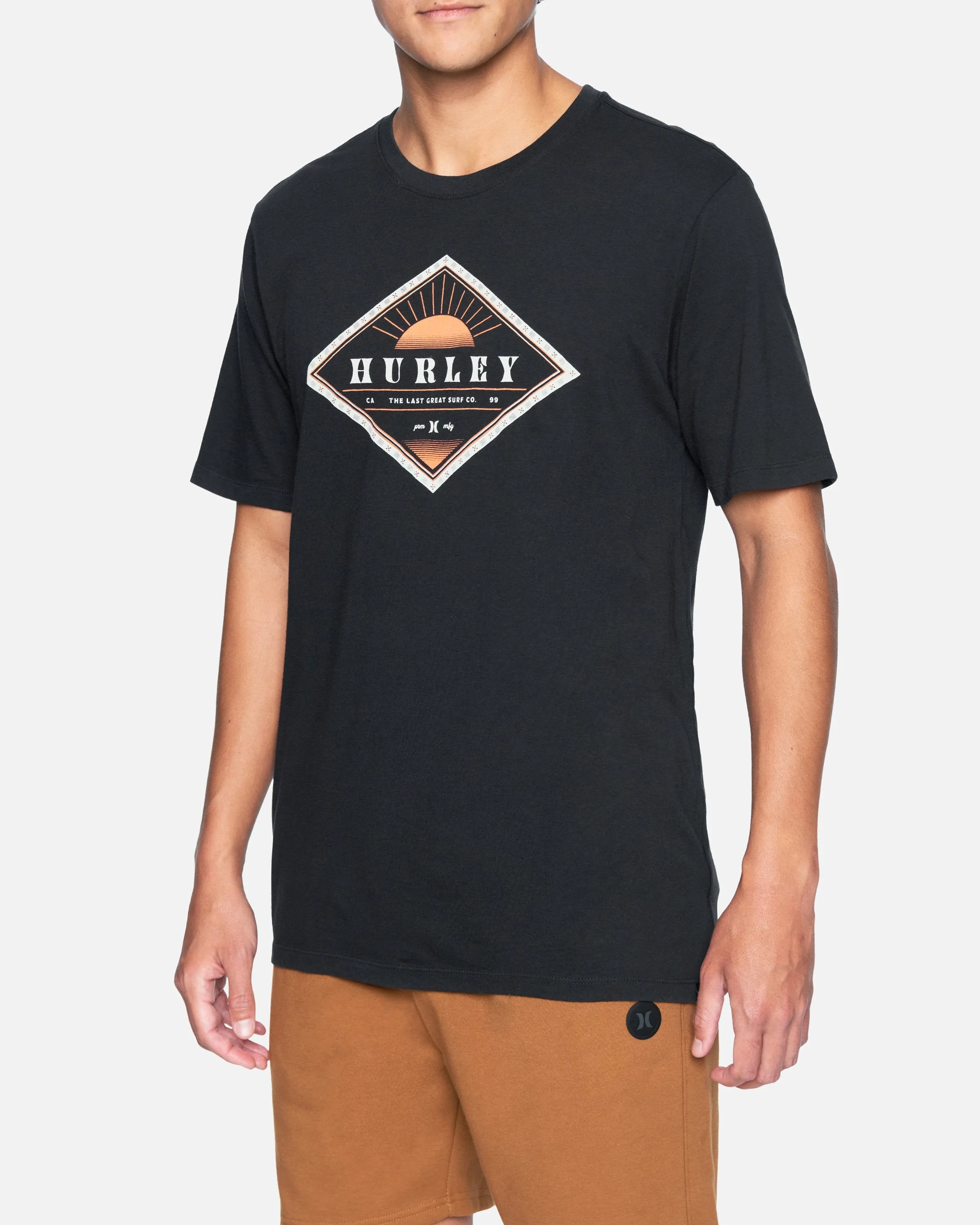 Everyday Washed Durban Diamond Short Sleeve T-Shirt sold by Hurley product image thumbnail 3