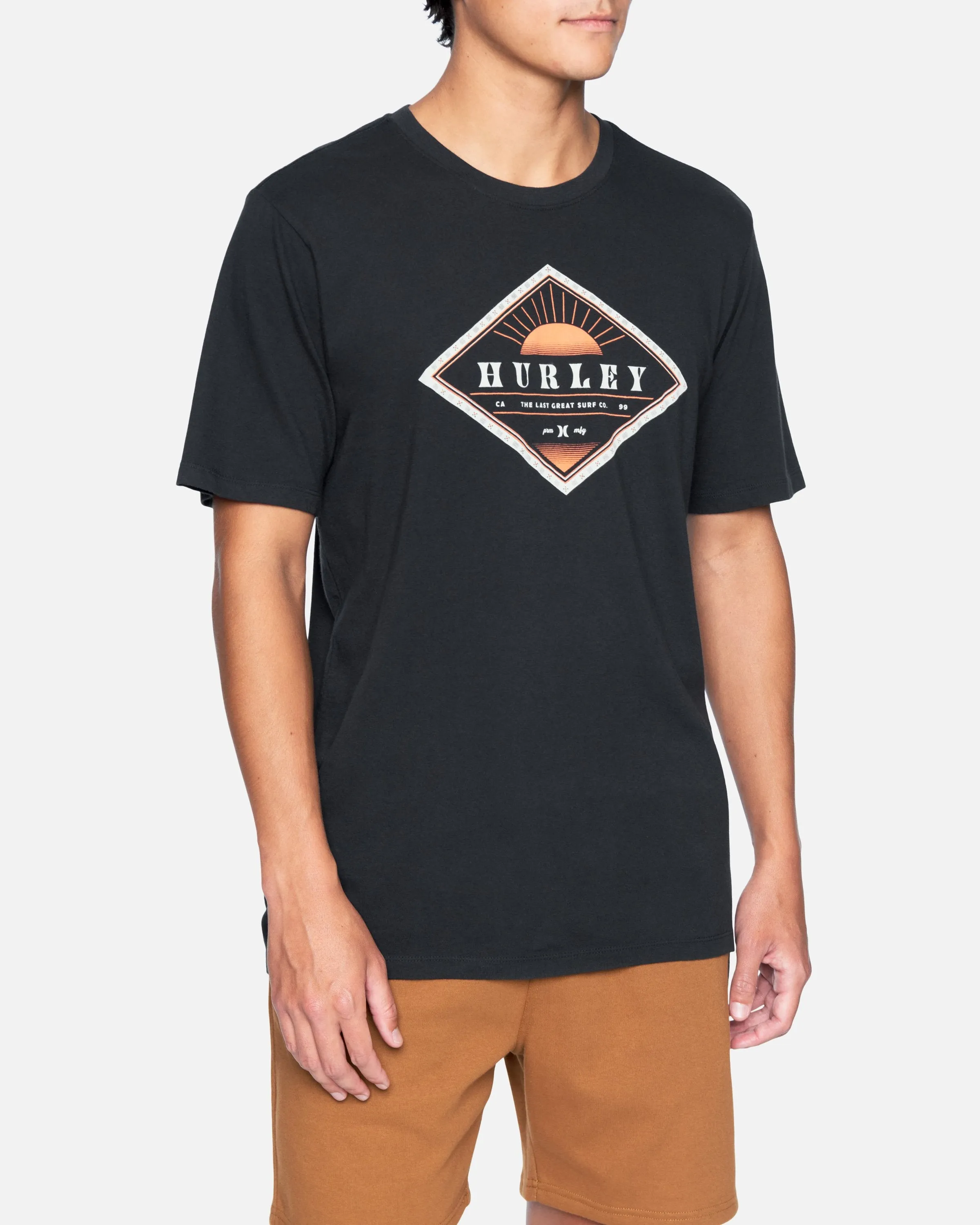 Everyday Washed Durban Diamond Short Sleeve T-Shirt sold by Hurley