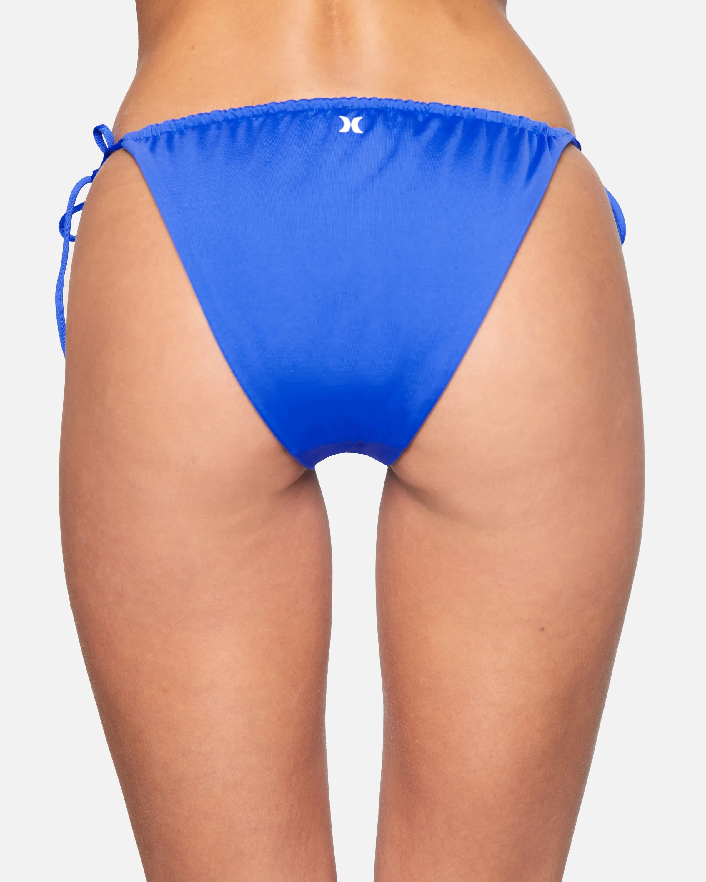Solid Slider Tie Side Cheeky Bikini Bottom sold by Hurley product image thumbnail 4