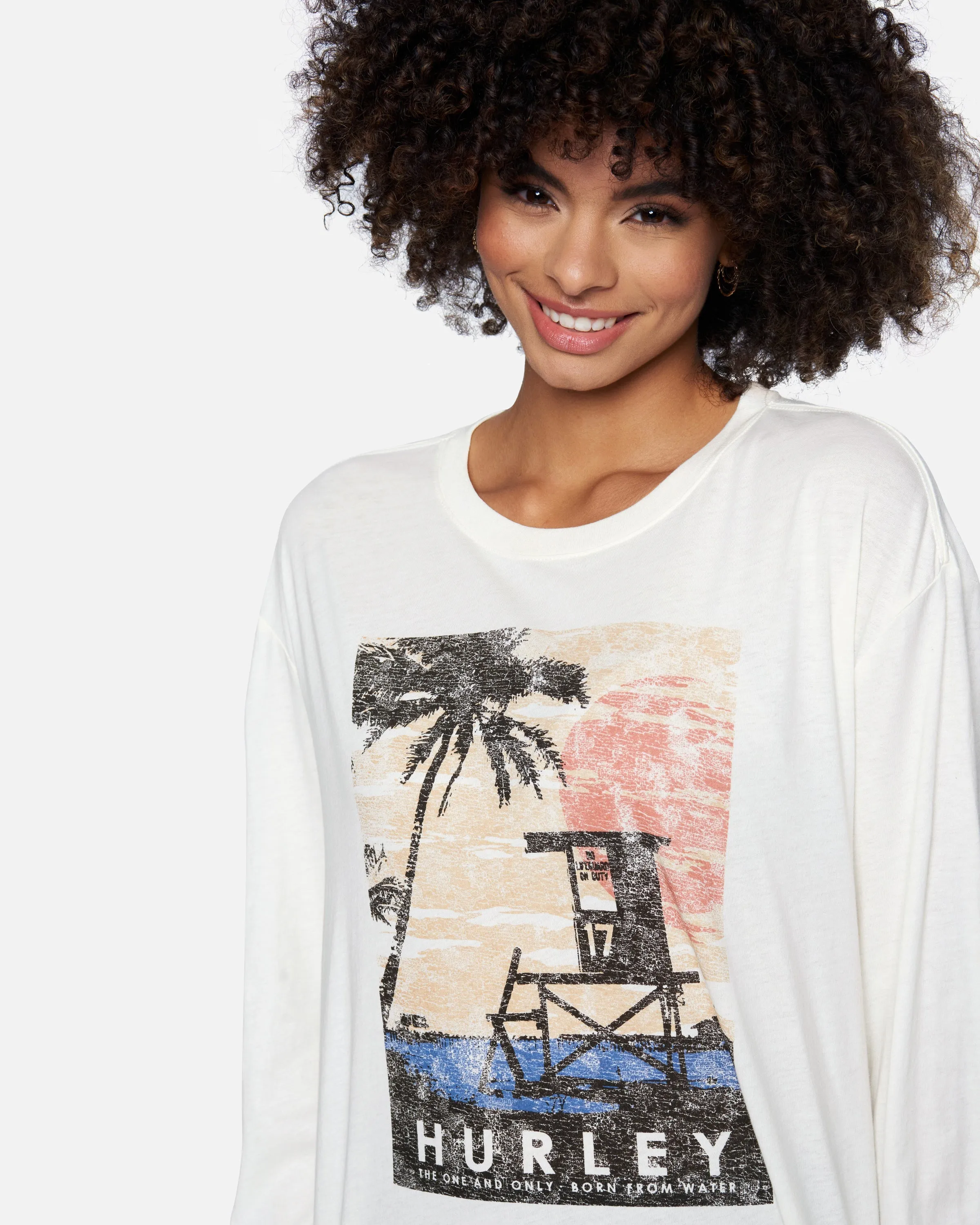 Tower 17 Boyfriend Long Sleeve T-Shirt sold by Hurley product image thumbnail 4