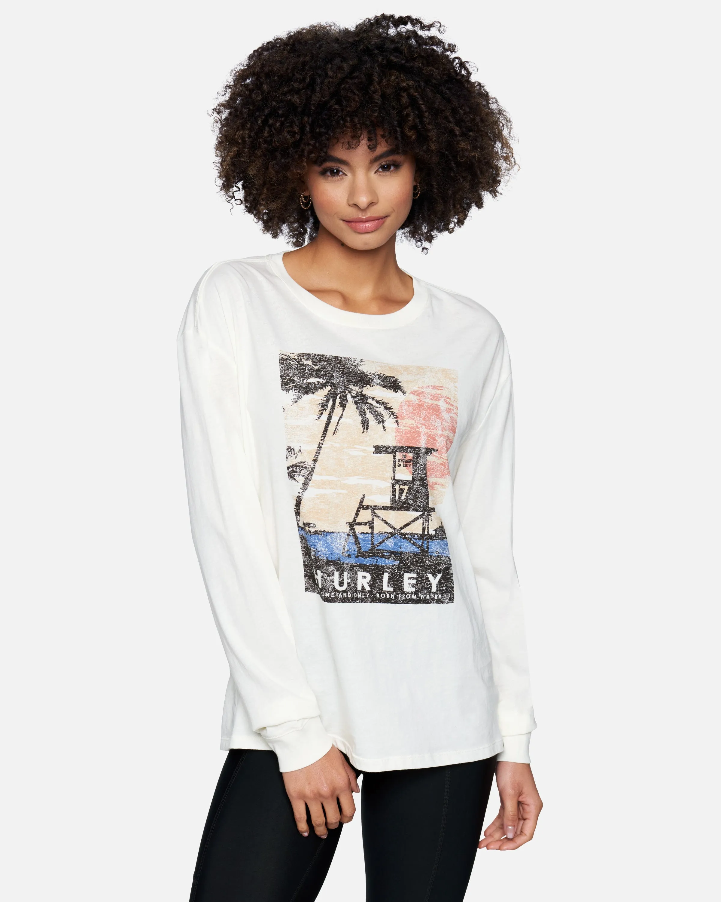 Tower 17 Boyfriend Long Sleeve T-Shirt sold by Hurley
