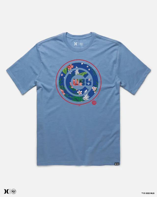 Hurley X 47 Chicago Cubs Short Sleeve T-Shirt made by Hurley