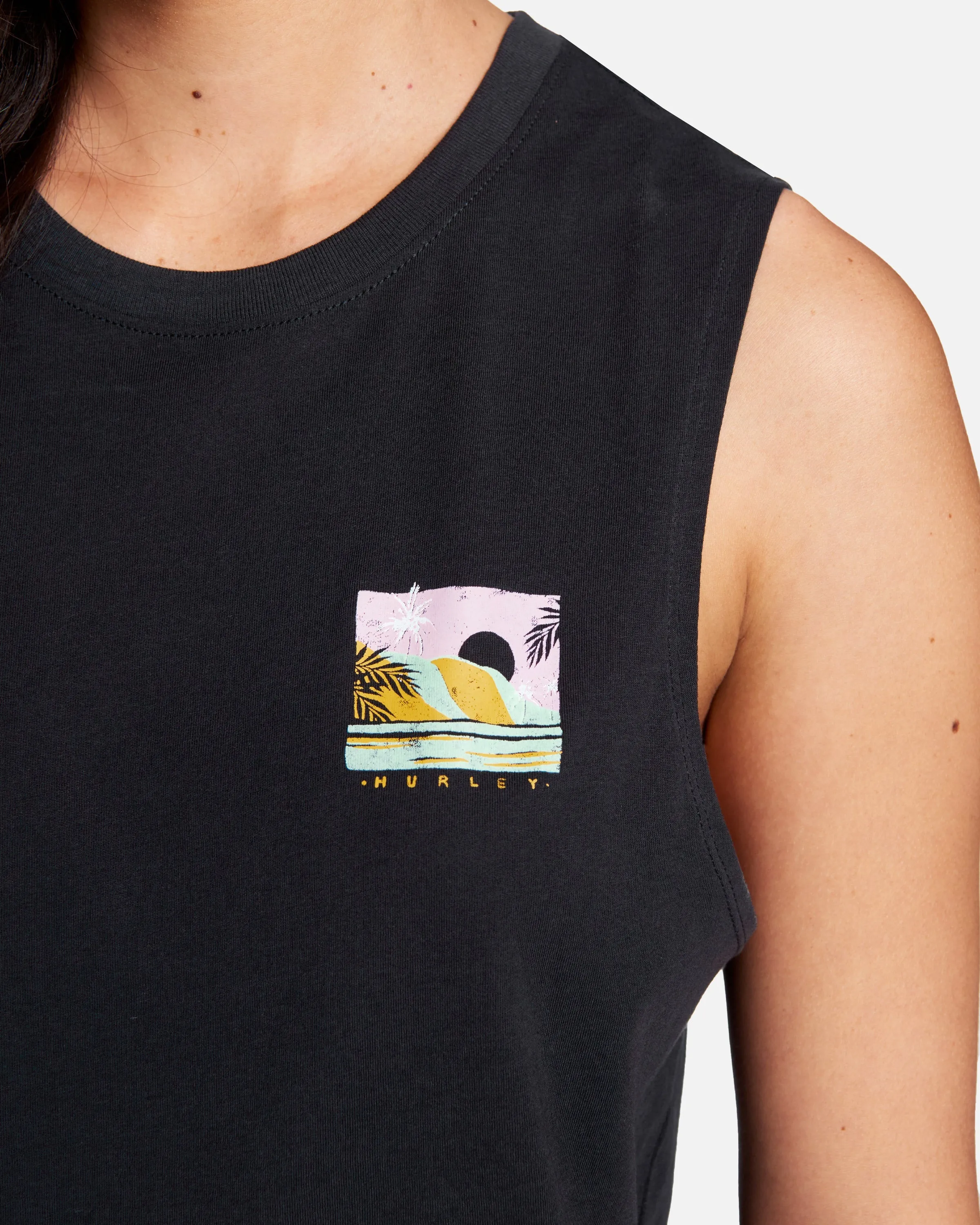 Postcard Washed Muscle Tank sold by Hurley product image thumbnail 4