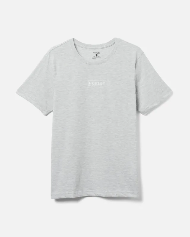 Exist Boxed Logo Cotton Jersey Graphic Tee sold by Hurley