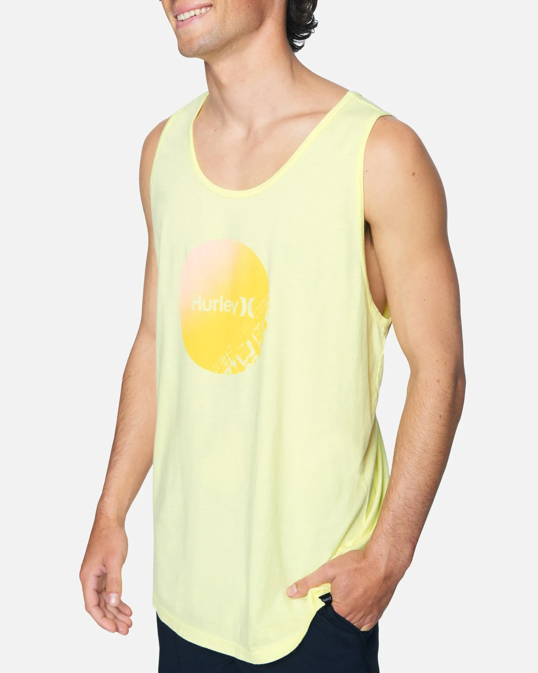 Everyday Washed Strands Circle Tank sold by Hurley
