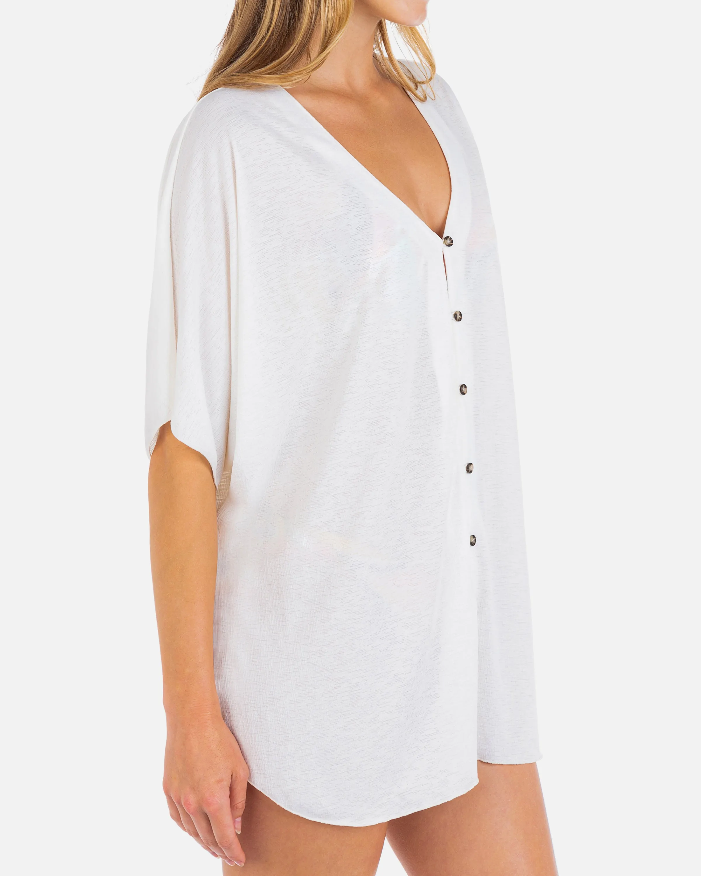 Solid Button Front Tunic sold by Hurley product image thumbnail 3